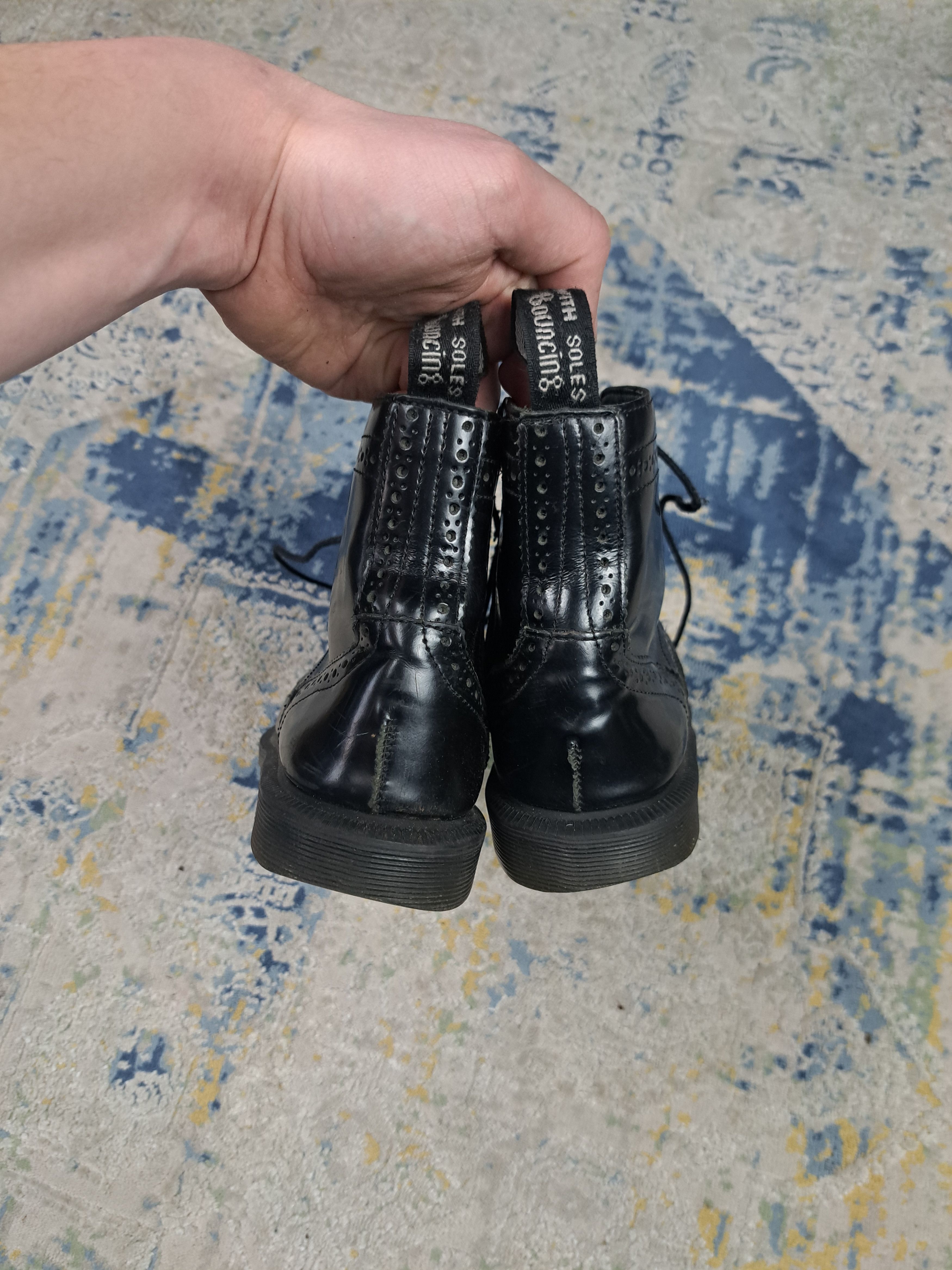 Dr. Martens Dr Martens Delphine High Zip Up Boots Leather Avant Garde Size US 6 / IT 36 - 3 Thumbnail