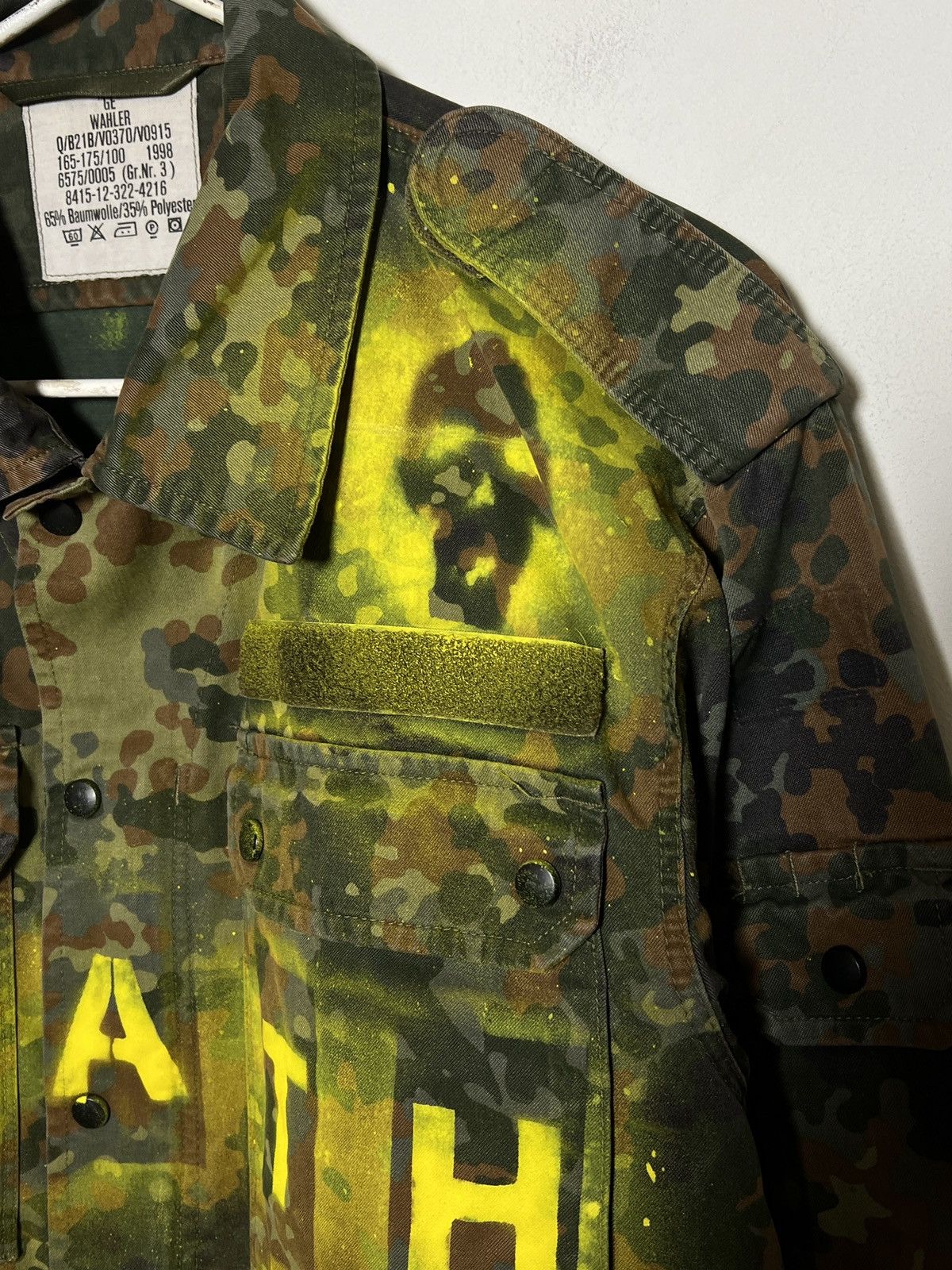 death in june 1/1 overshirt m-l bundeswehr