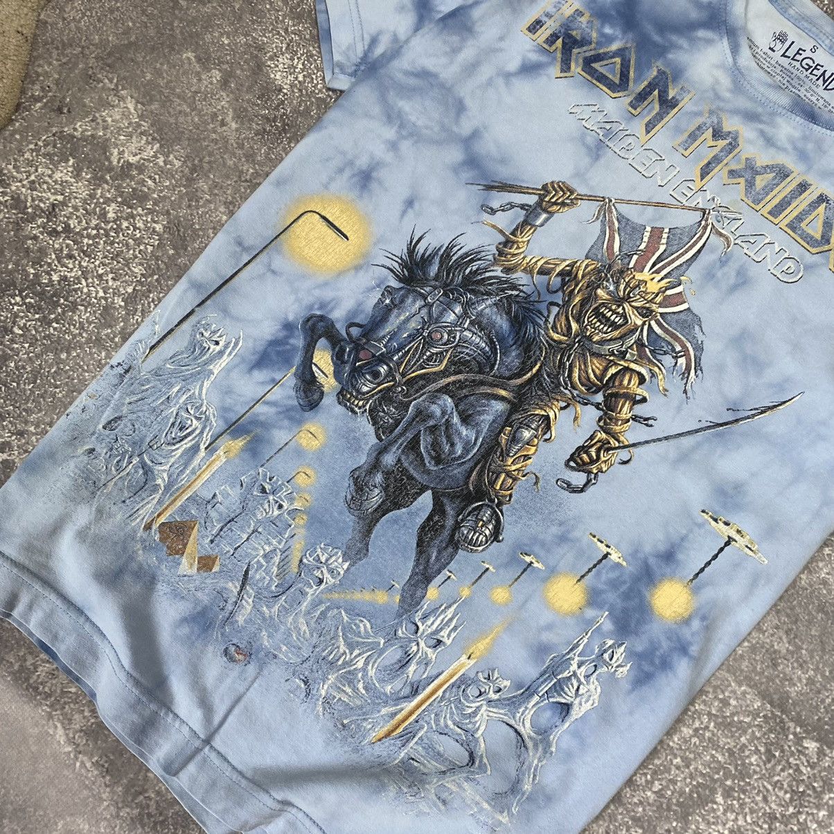 Band Tees Vintage Iron Maiden Overprinted Graphic rock band tee Size US S / EU 44-46 / 1 - 7 Thumbnail