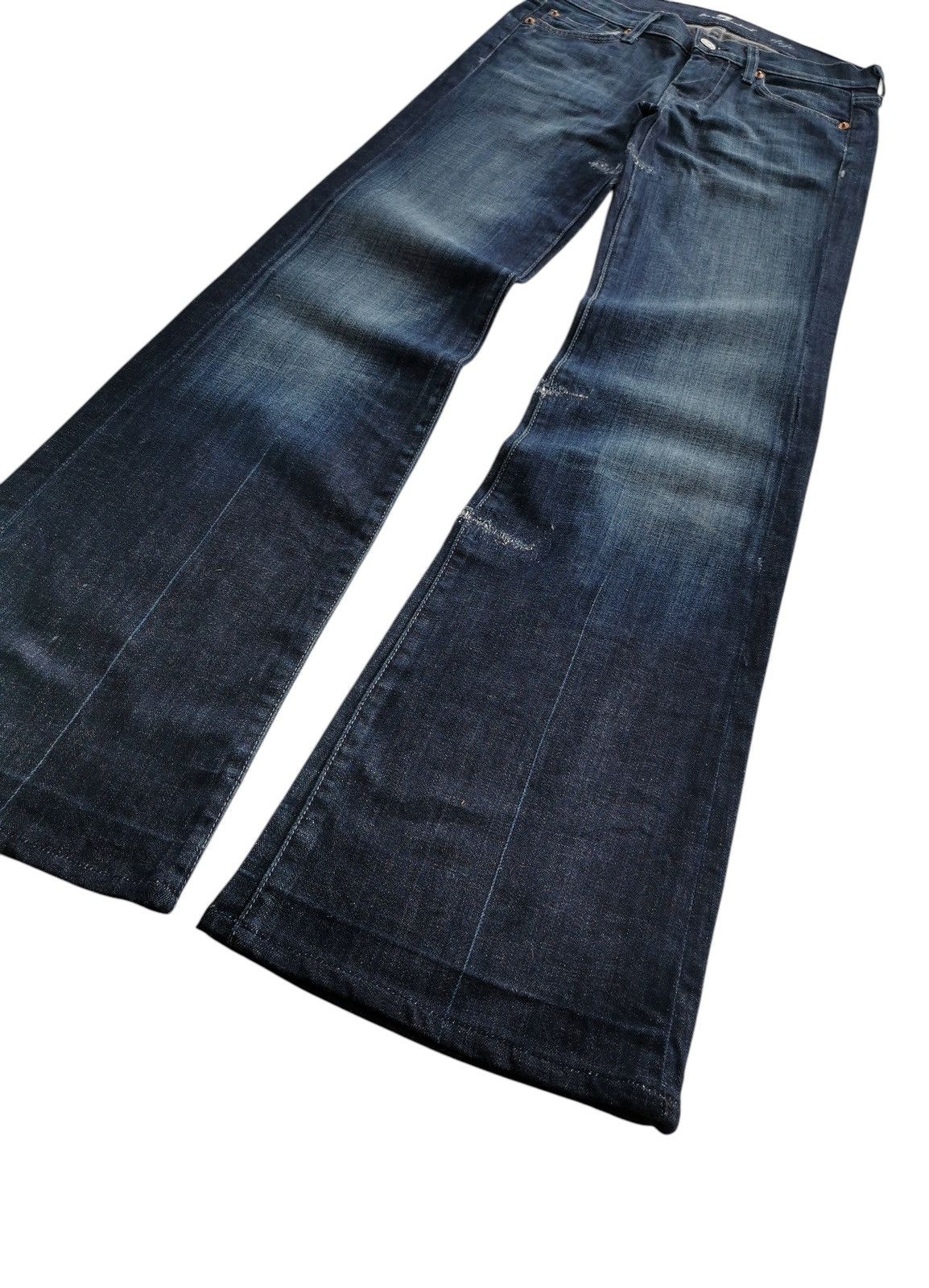 7 For All Mankind Avantgarde 7 for all mankind flared dojo jeans Size 26" / US 2 / IT 38 - 2 Thumbnail