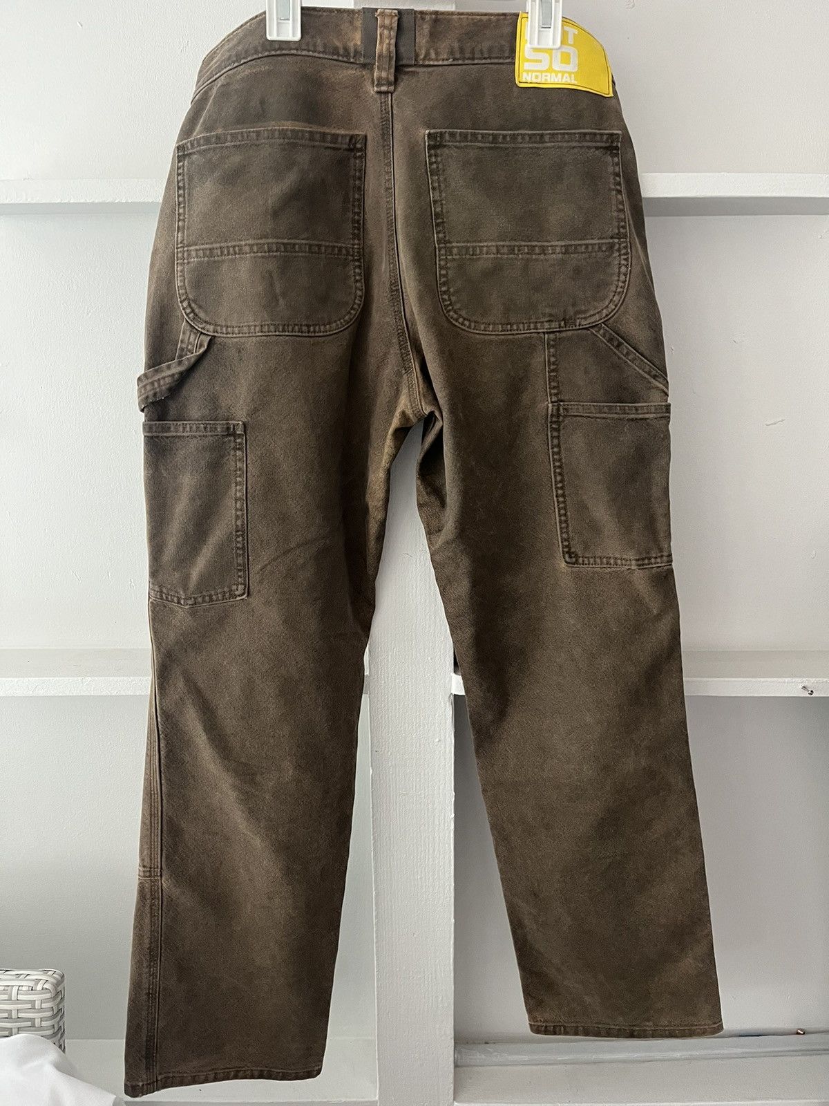 Carhartt × NOTSONORMAL Brown Working Trousers Size US 30 / EU 46 - 3 Thumbnail