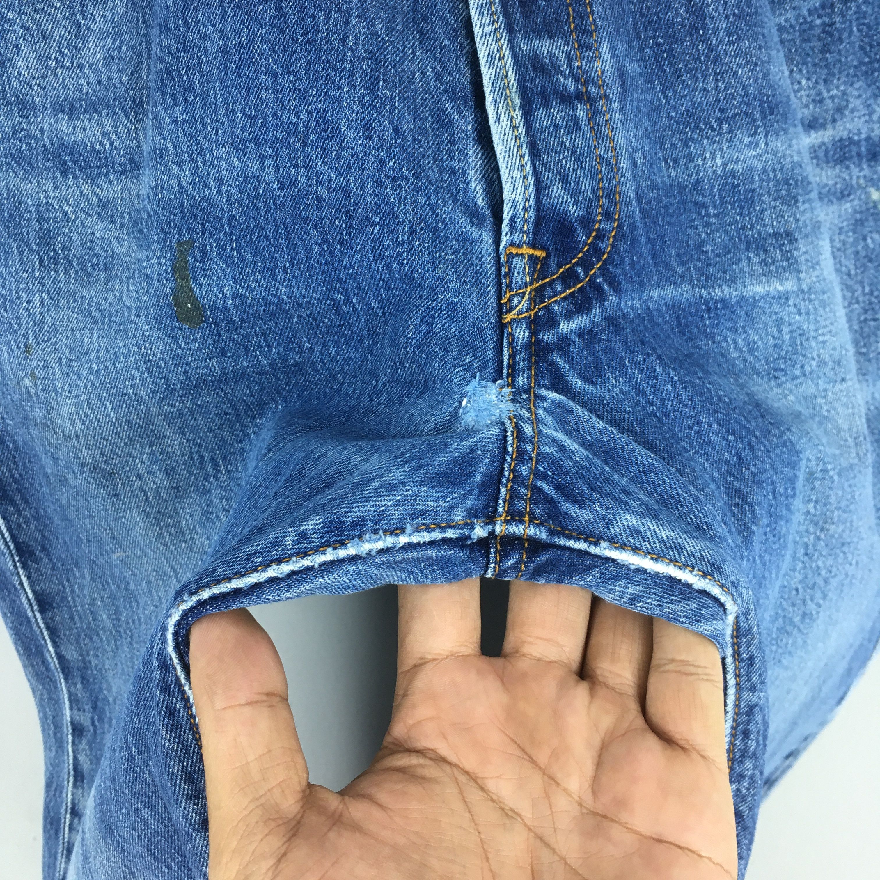 Levi's Size 30x32 Vintage 90s Levi's 501 Faded Blue Jeans S1390 Size US 30 / EU 46 - 5 Thumbnail