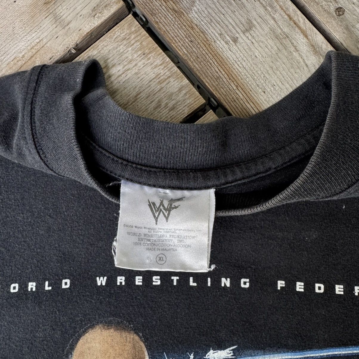 WWE Vintage Y2K WWF Smackdown Tour The Rock XL T-shirt Size US XL / EU 56 / 4 - 3 Thumbnail