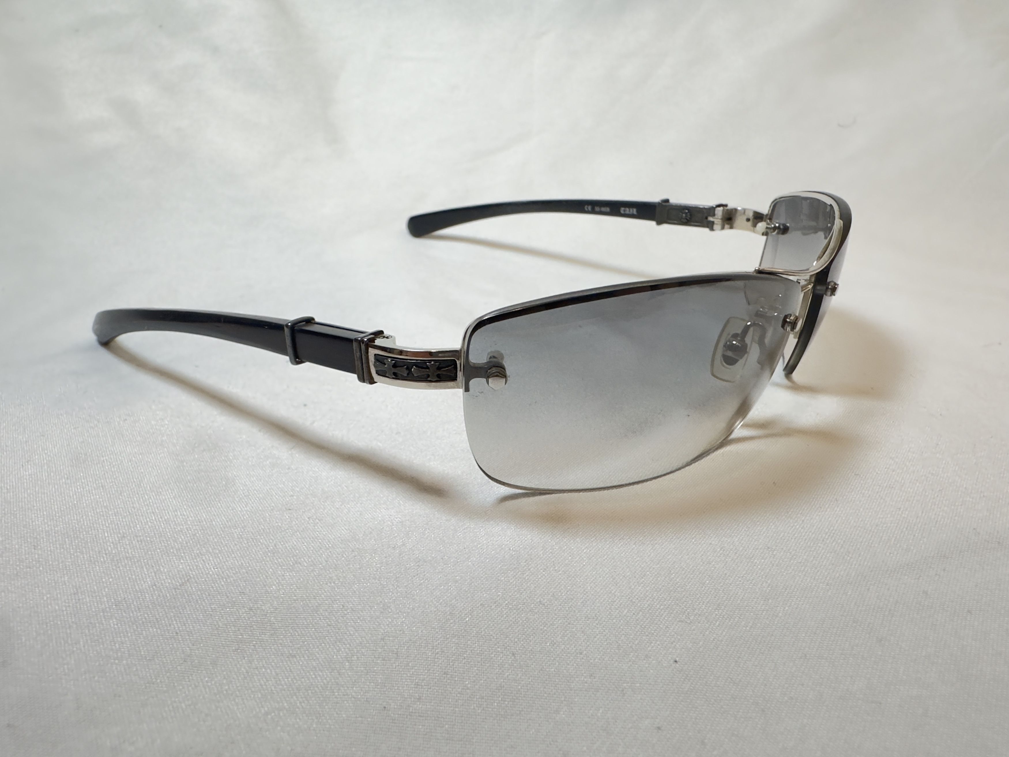 Chrome Hearts Tail Sterling Silver Sunglasses