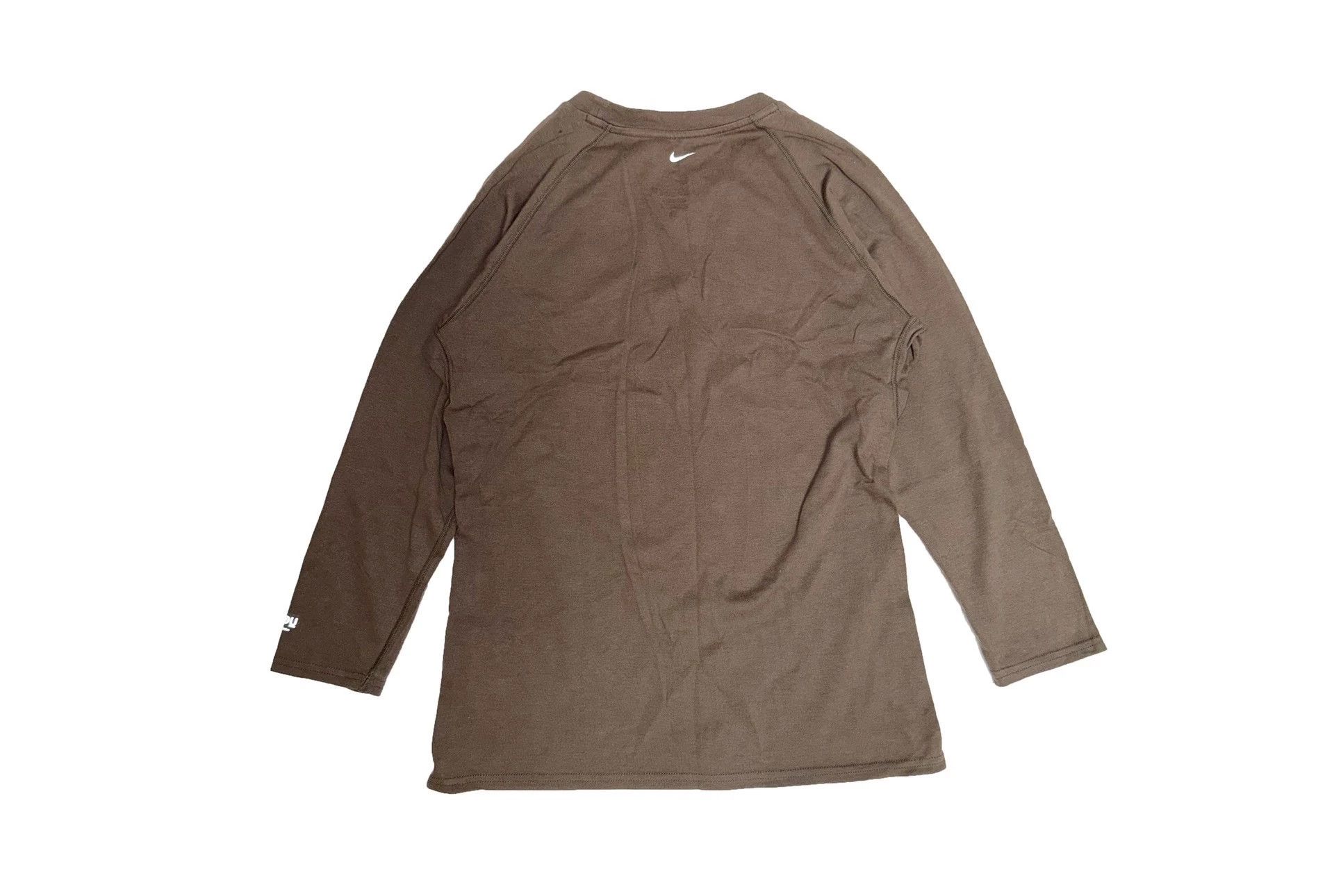 Nike Nike-Gyakusou-Tech-Running-Long-Sleeve-Tee-Khaki-M Size US M / EU 48-50 / 2 - 2 Thumbnail