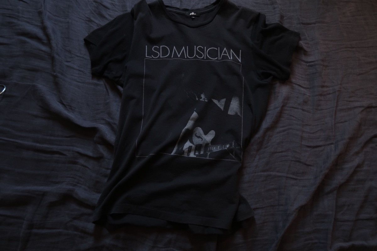 Lad Musician LSD musician black t-shirt | Grailed