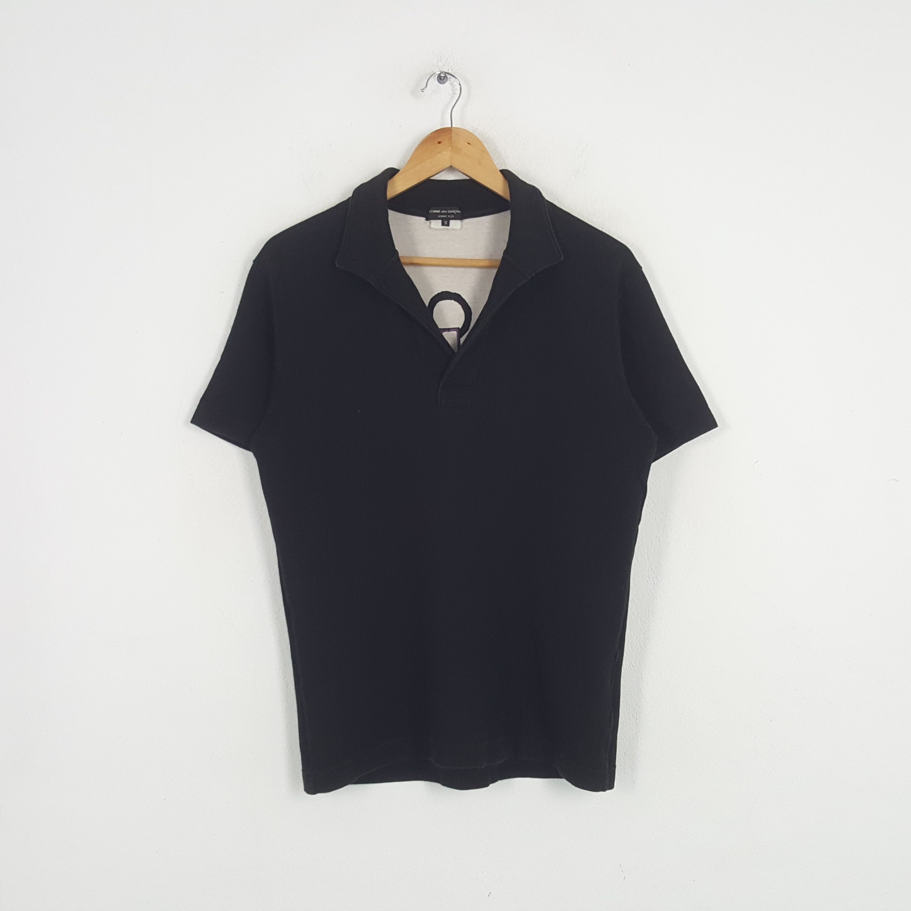 Comme des Garcons Homme Plus × Vintage Vintage Comme des Garcons France Route Rare Reversible Polos Size US M / EU 48-50 / 2 - 5 Thumbnail