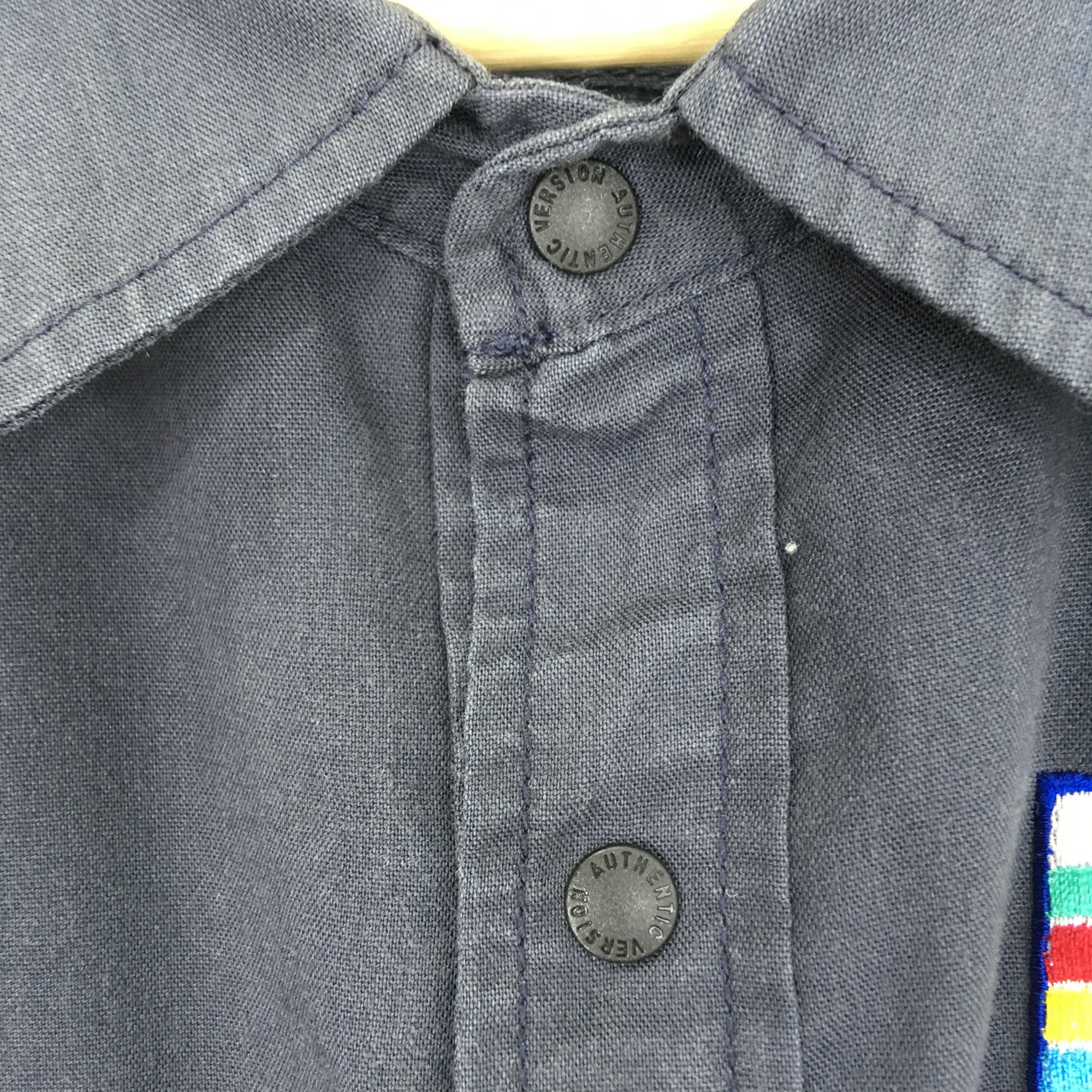 DAIWA Vintage Retro Work Shirt Daiwa Factory Button Shirt Size US XL / EU 56 / 4 - 5 Thumbnail
