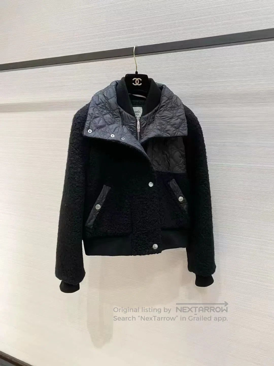 Hermes Hermes Teddy Wool Zip Jacket. Size US XS / EU 42 / 0 - 1 Thumbnail