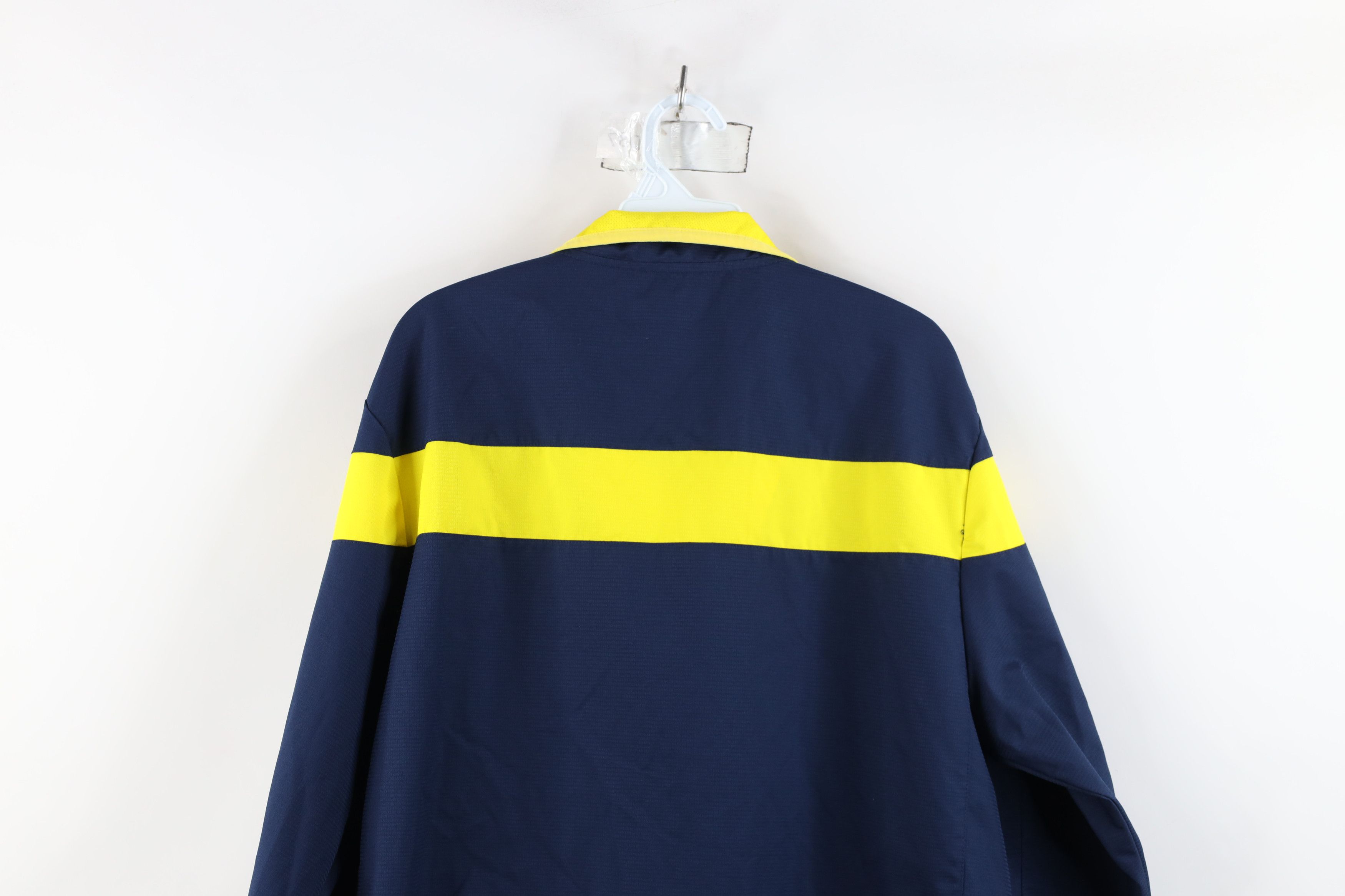 Adidas × Vintage Adidas University of Michigan Football Windbreaker Jacket Size US M / EU 48-50 / 2 - 14 Thumbnail
