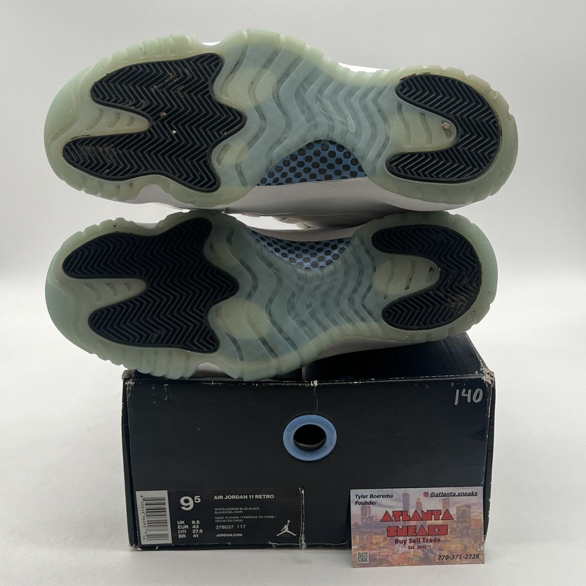 Jordan Brand Air Jordan 11 legend blue Size US 9.5 / EU 42-43 - 8 Thumbnail