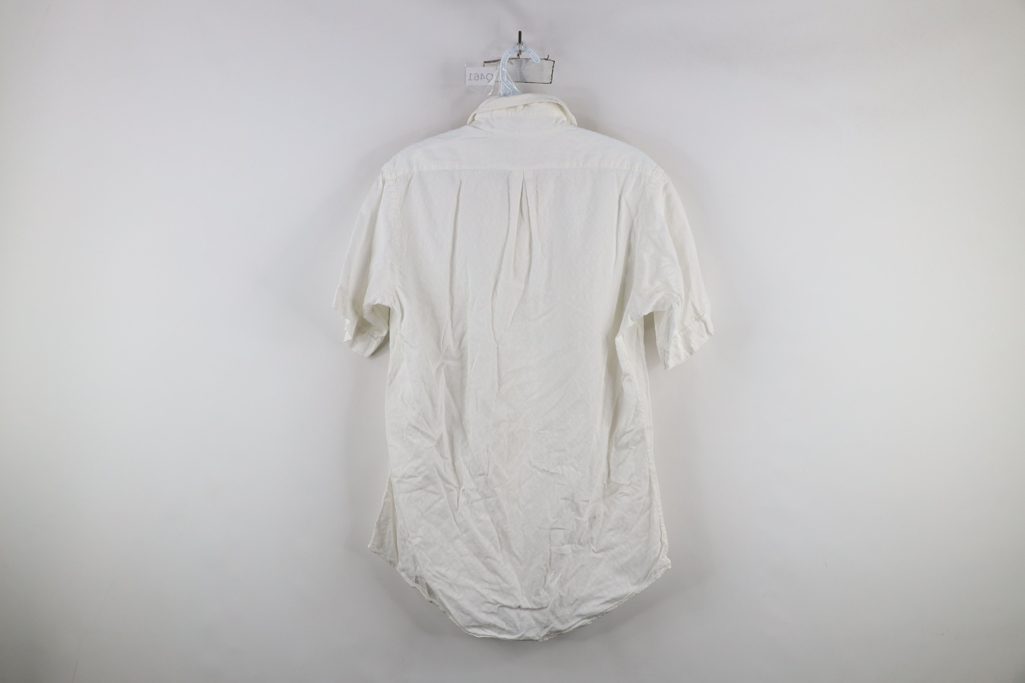 Vintage Vintage 50s Streetwear Diamond Short Sleeve Button Shirt Size US M / EU 48-50 / 2 - 10 Thumbnail