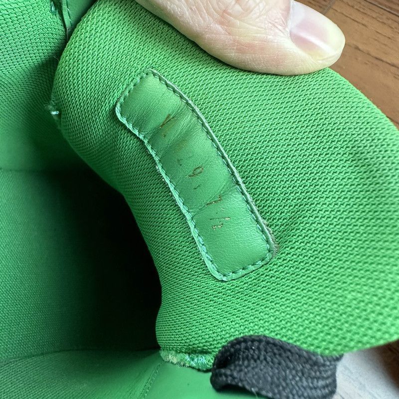 Louis Vuitton Louis Vuitton Green Leather Low-Top Sneakers -2508 Size US 9.5 / IT 39.5 - 4 Thumbnail