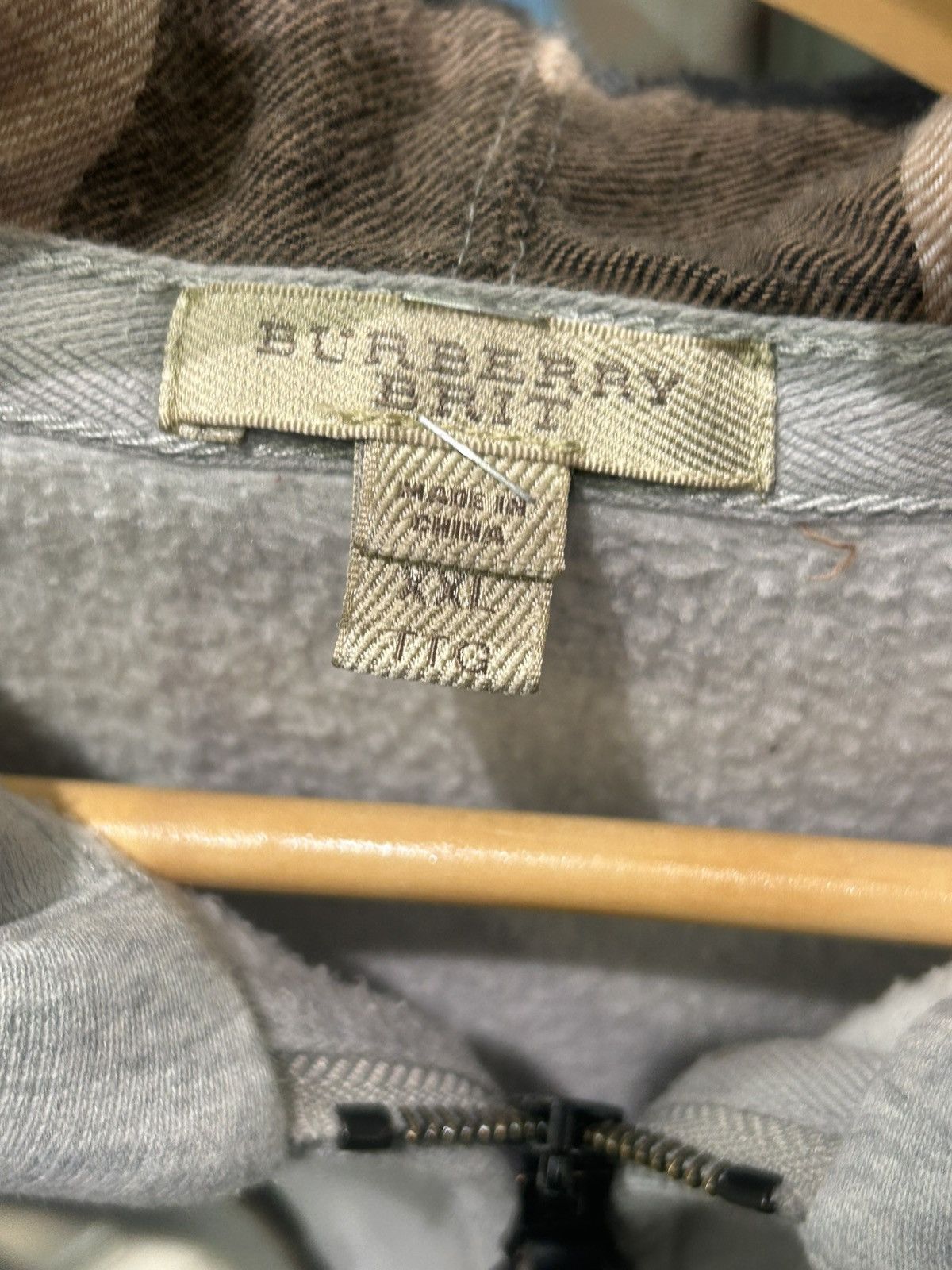 Burberry Burberry grey brit zip up Size US XXL / EU 58 / 5 - 7 Thumbnail