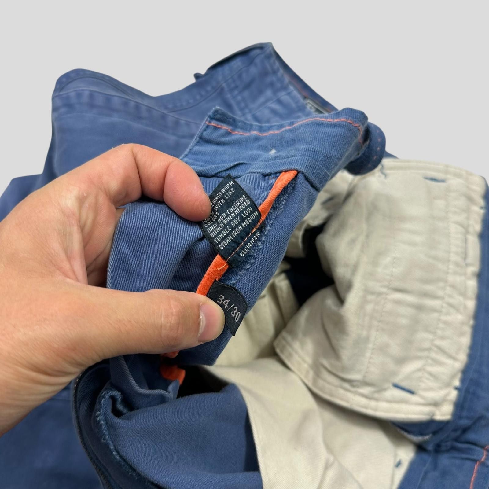 Polo Ralph Lauren Polo 90’s Ralph Lauren Multipocket Cargo Trousers - 34-36 Size US 34 / EU 50 - 7 Thumbnail