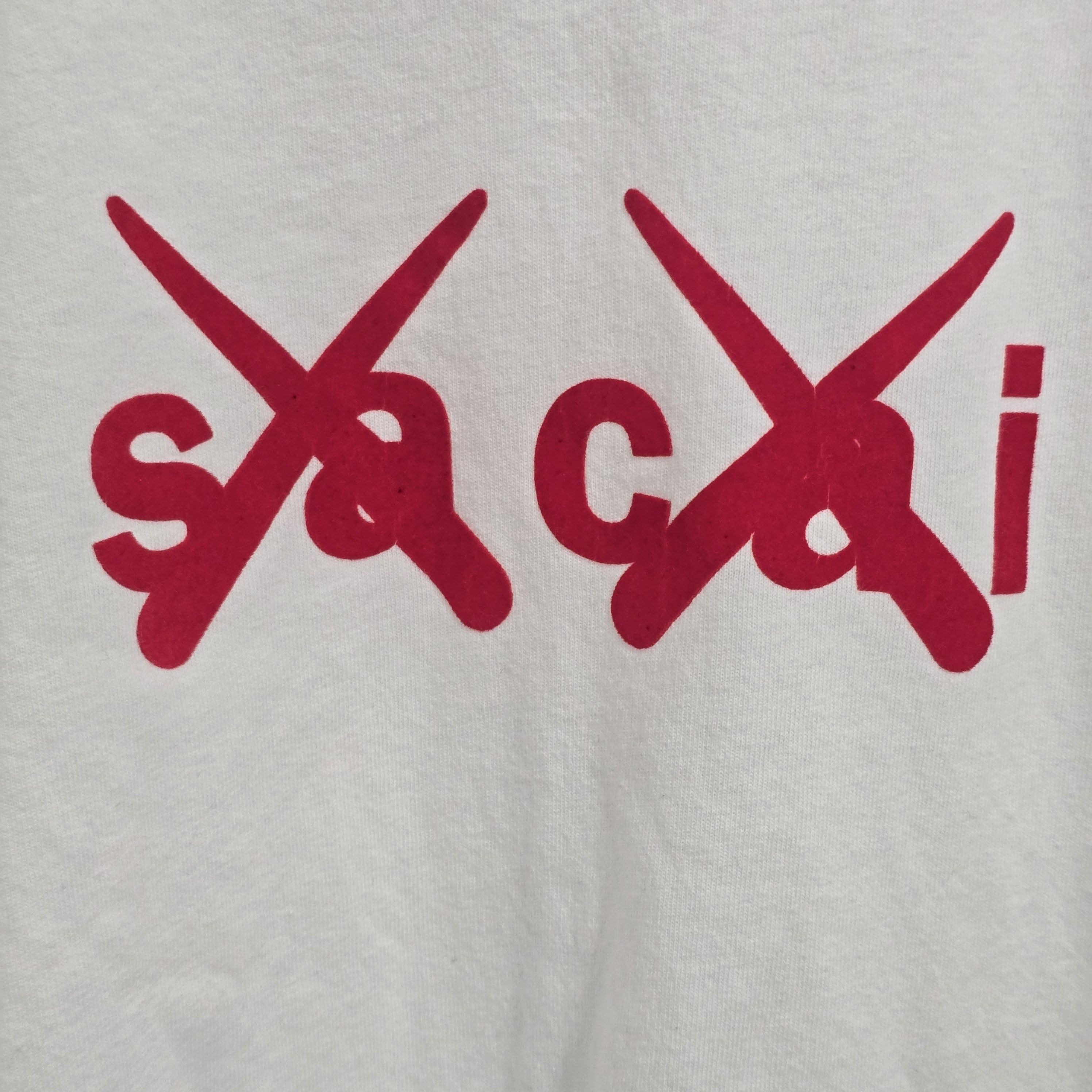 Sacai Flock print t-shirt Size US L / EU 52-54 / 3 - 3 Thumbnail