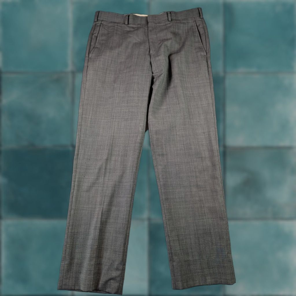 Brooks Brothers Brooks Brothers Fitzgerald Pants 34x29 Gray Wool Barberis Canonico Italy READ! Pants Mens 34 Gray Wool Herringbone Ballet? Size US 34 / EU 50 - 1 Thumbnail
