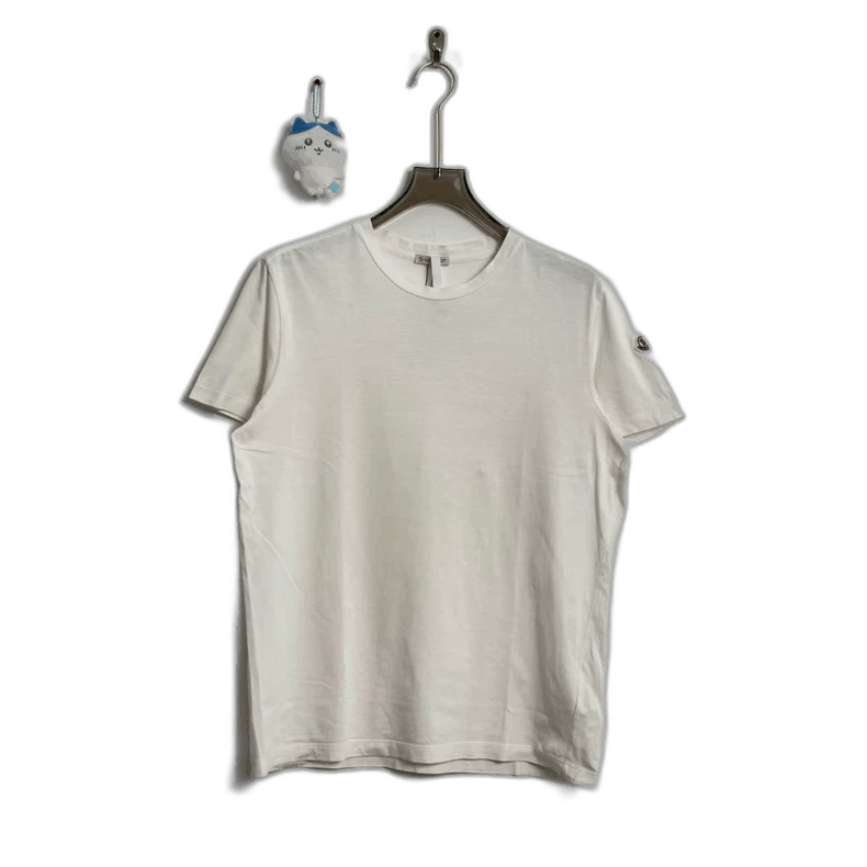 Moncler Moncler white short sleeve T-shirt Size US L / EU 52-54 / 3 - 1 Thumbnail