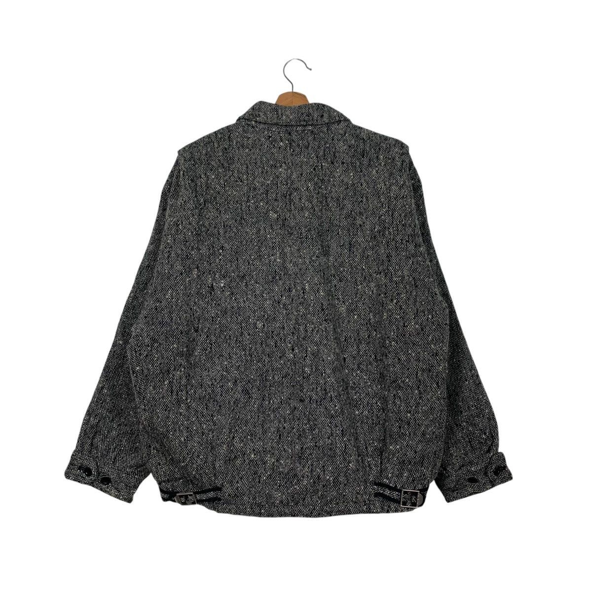 Japanese Brand SCENE Wool Collared Casual Bomber Jacket #2076-C90 Size US L / EU 52-54 / 3 - 7 Thumbnail