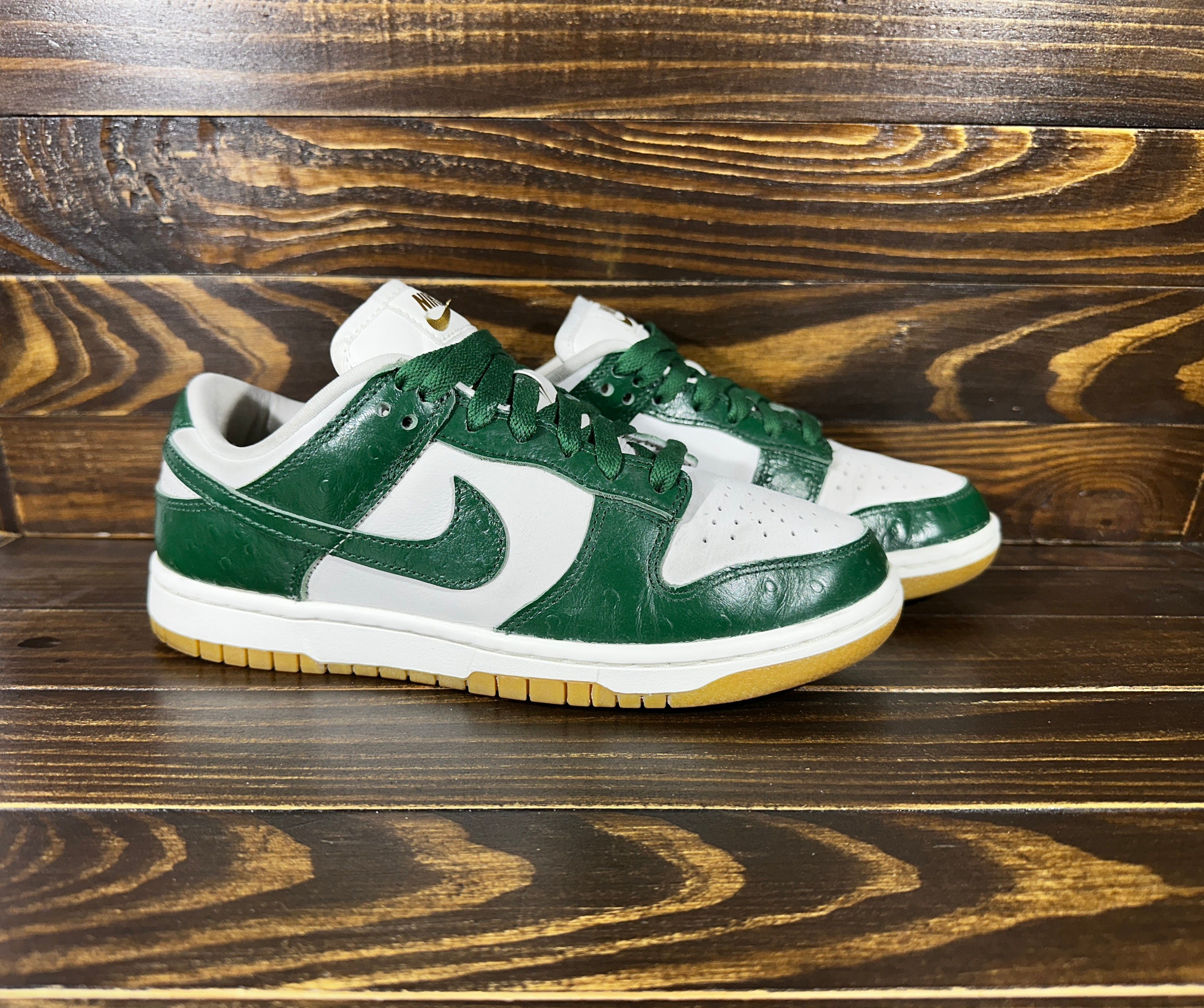Nike Nike Dunk Low LX 'Gorge Green Ostrich' Women's Sneakers Size US 6.5 / IT 36.5 - 15 Thumbnail