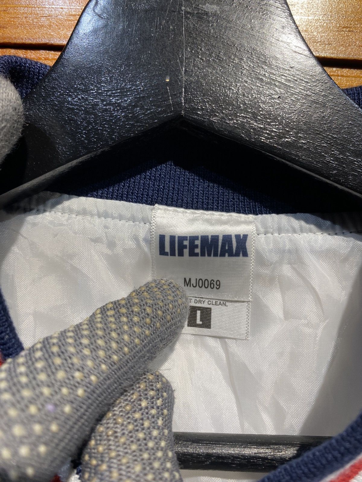Japanese Brand 3 Majesty × Lifemax White Varsity Jacket Anniversary Tour Size US L / EU 52-54 / 3 - 5 Thumbnail