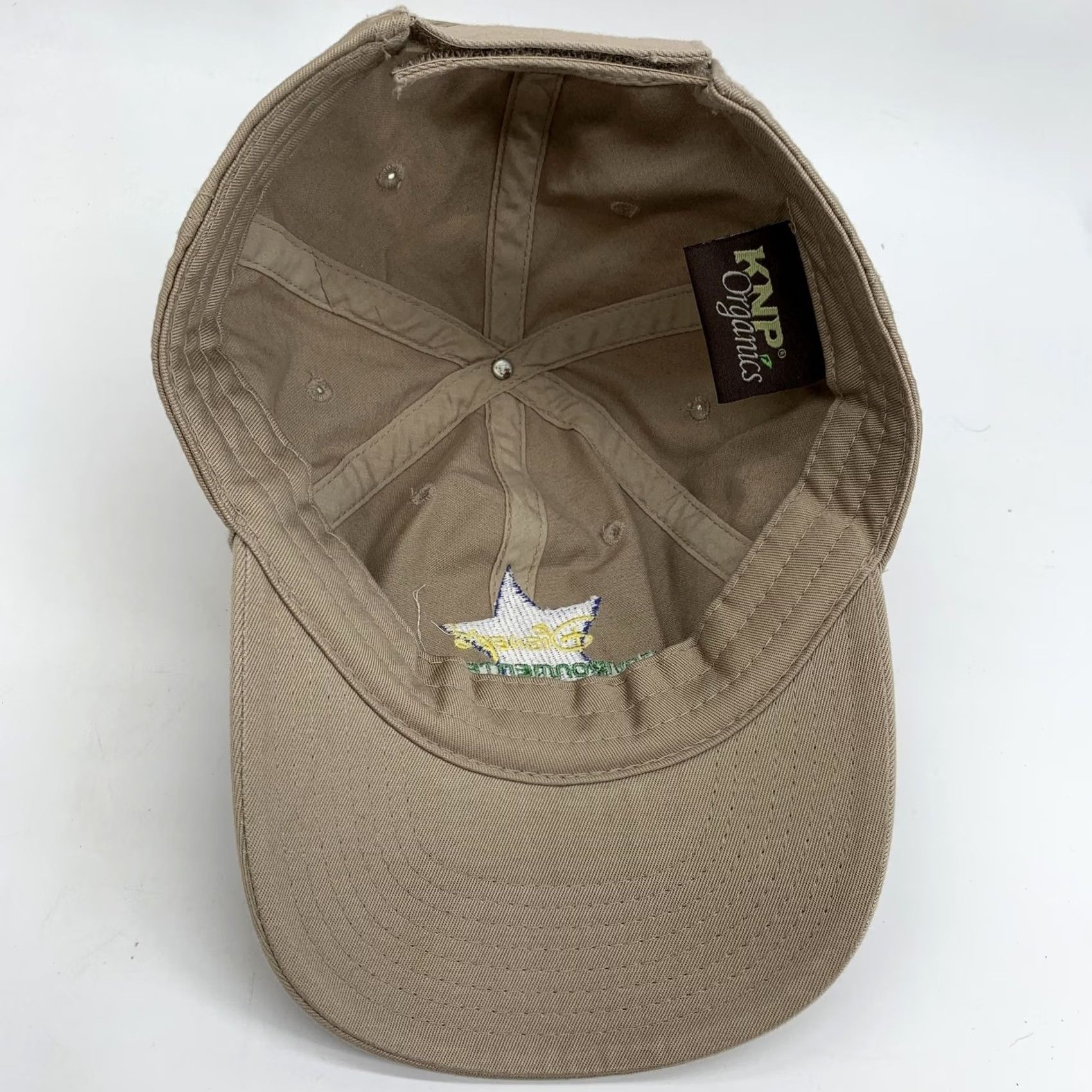 Disney Disney Environmentality Challenge Hat Cap Strap Back Mens Beige Organic One Size Size ONE SIZE - 5 Thumbnail