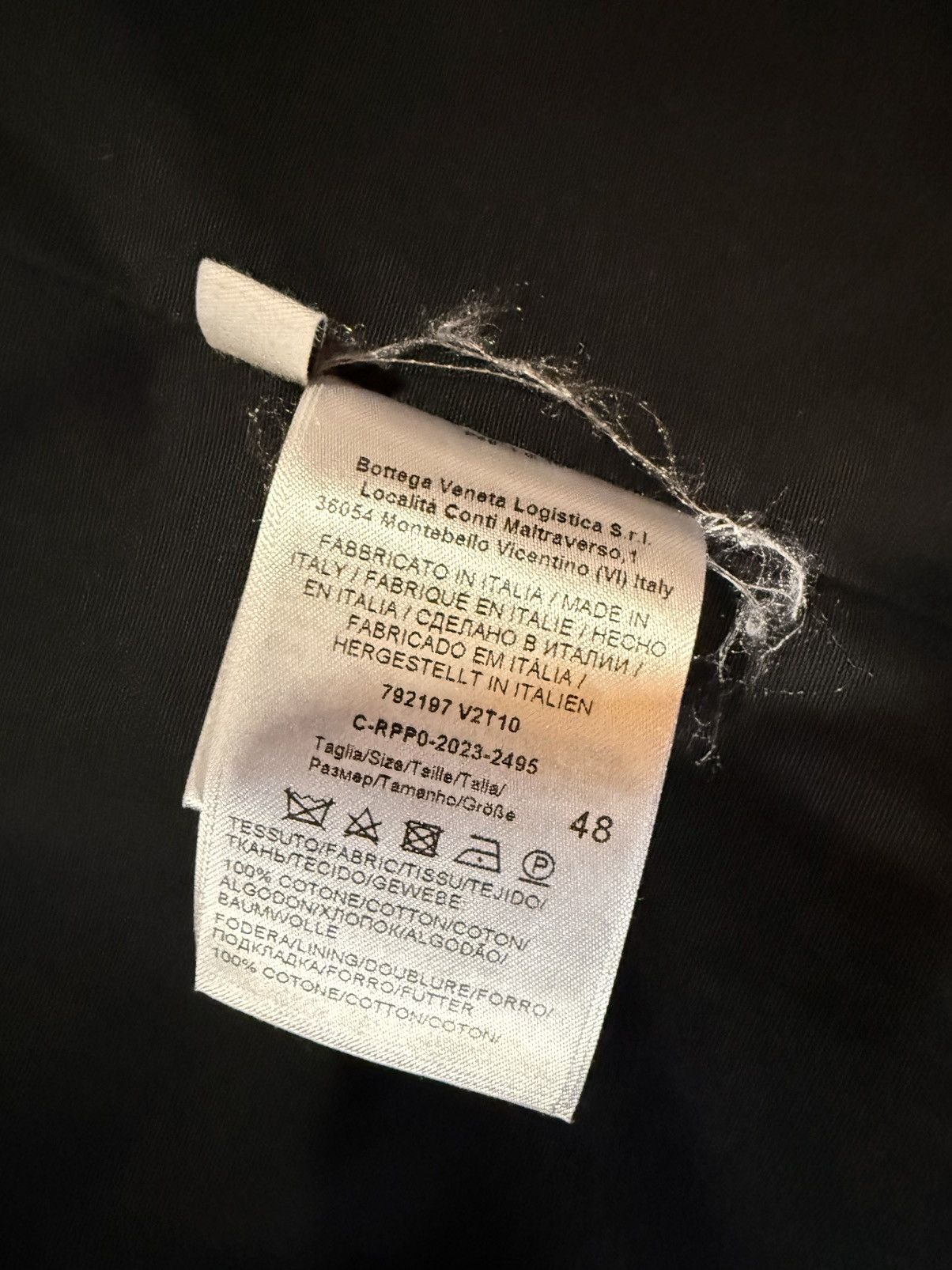 Bottega Veneta Bottega Veneta Black Blazer Size 48R - 5 Thumbnail