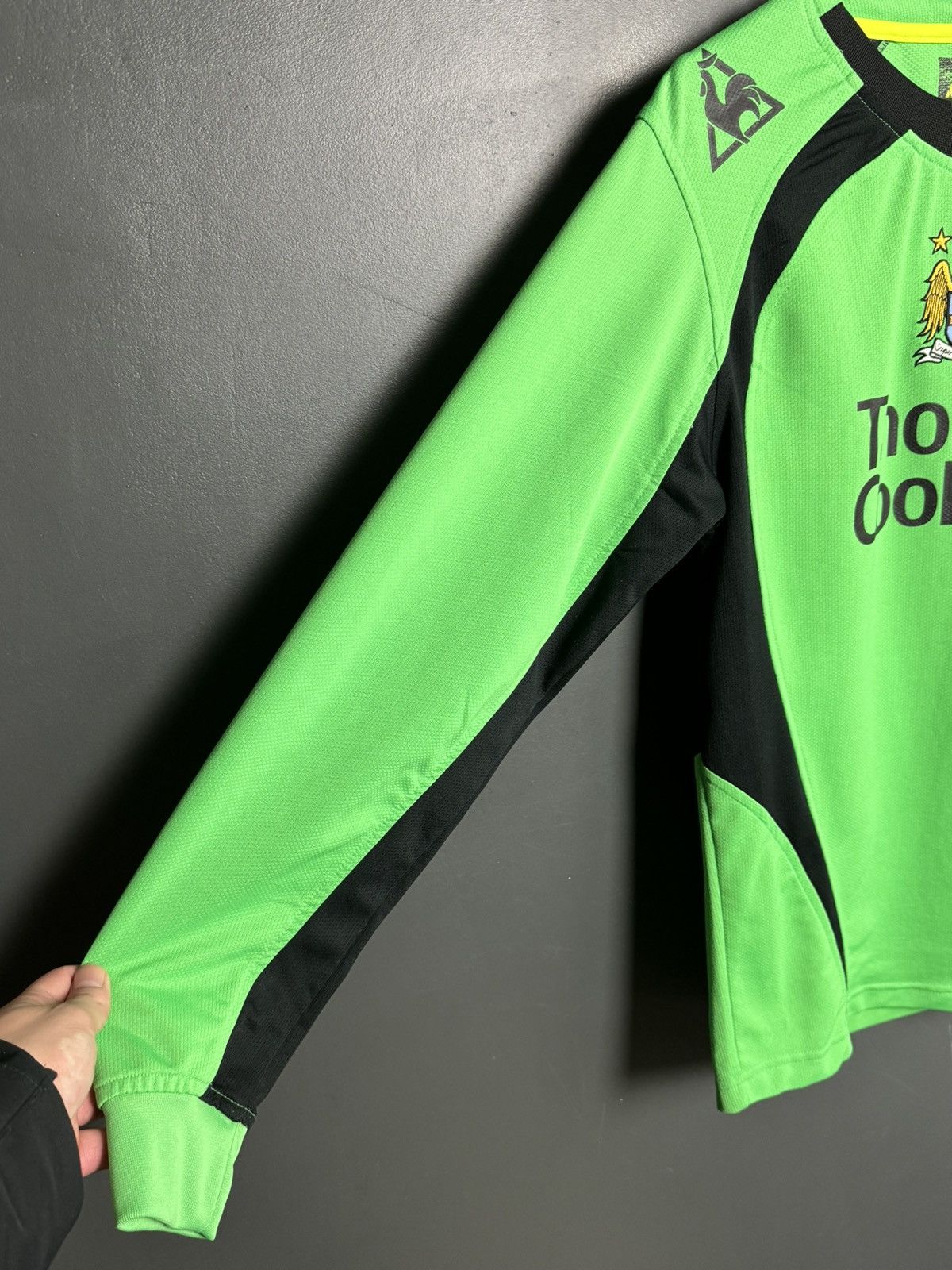 Le Coq Sportif Manchester City 08/09 Goalkeeper Football Long Sleeve Jersey Size US S / EU 44-46 / 1 - 5 Thumbnail