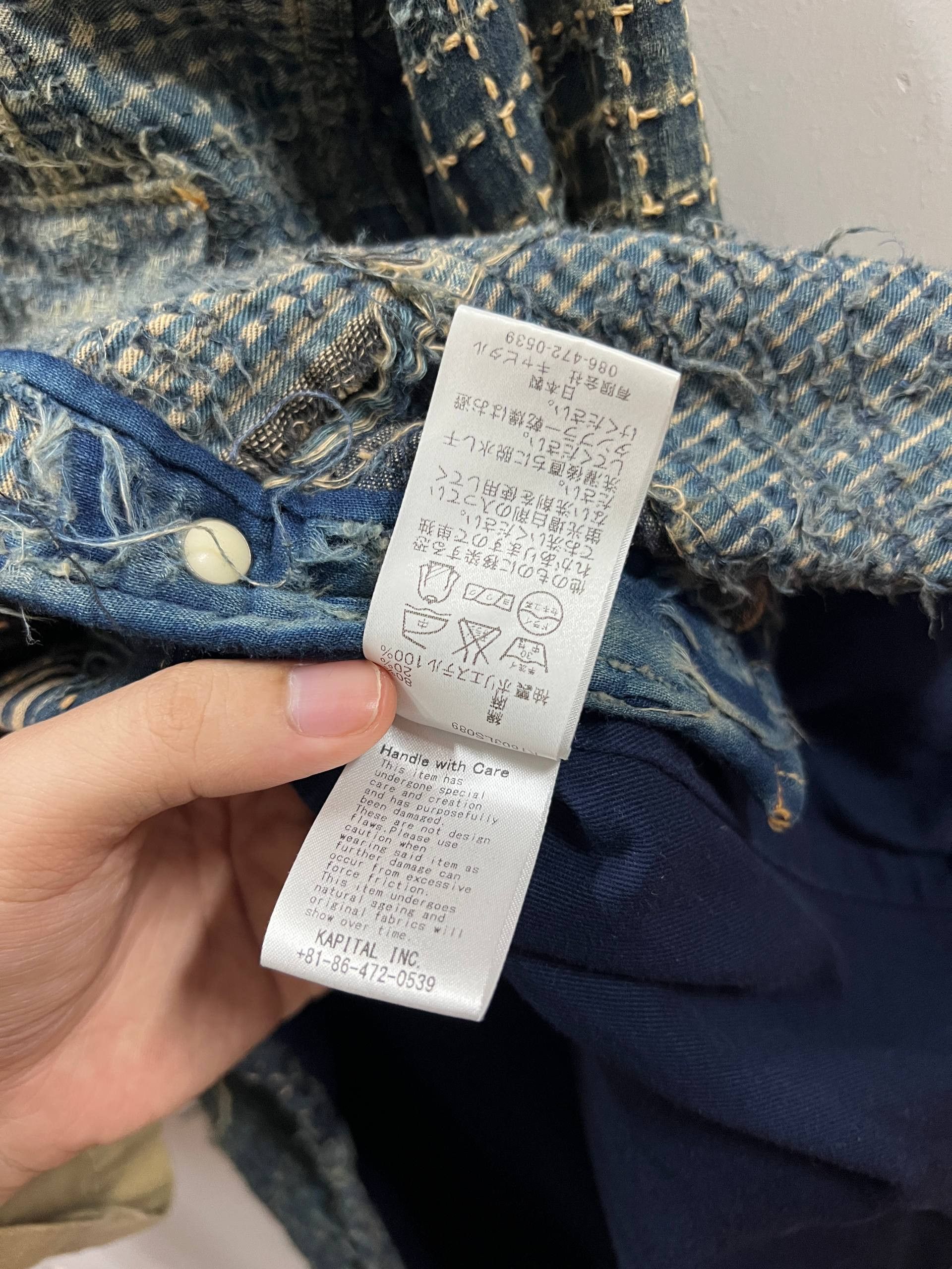 Kapital Kapital Nora x Kaya Boro Western Shirt Size US XL / EU 56 / 4 - 8 Thumbnail