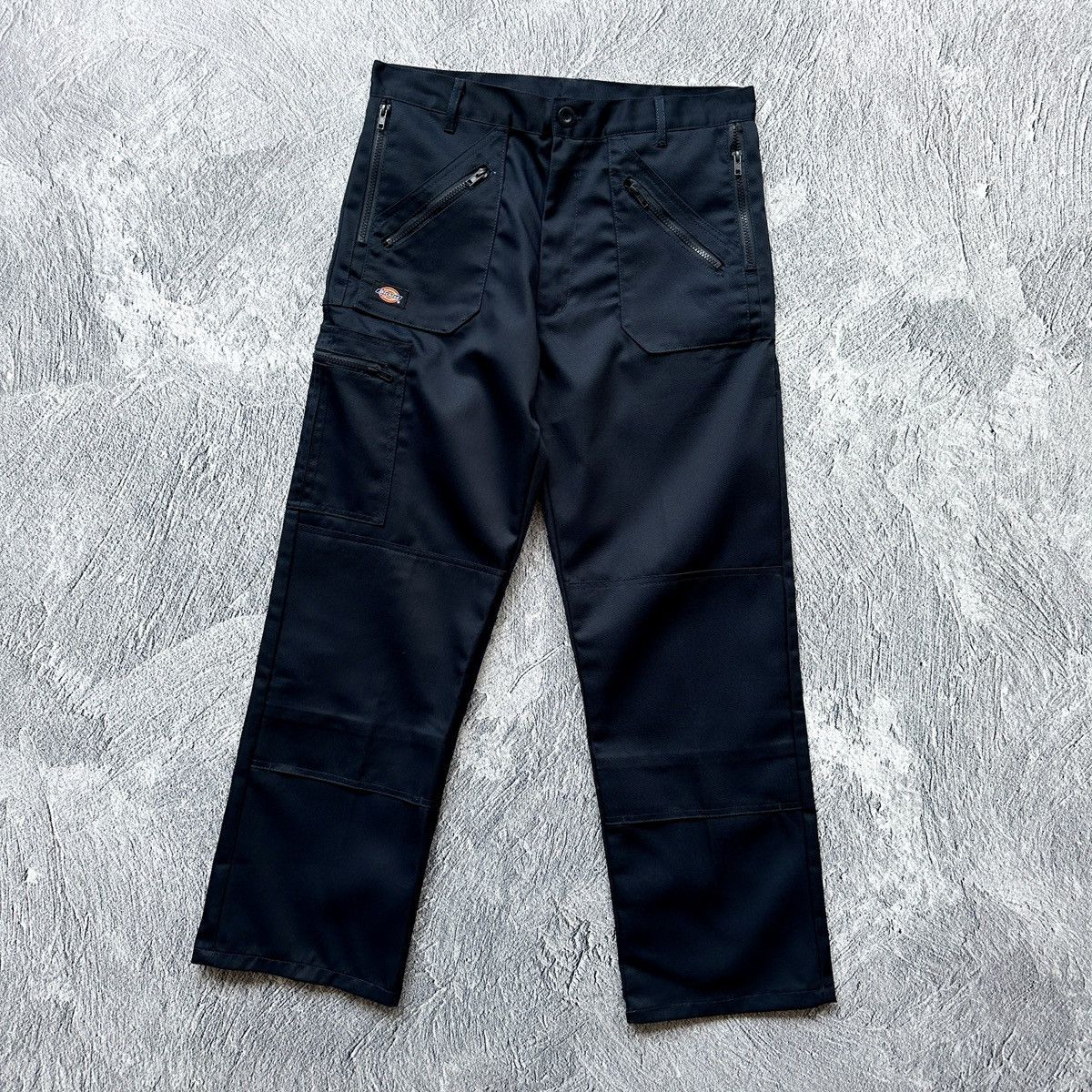 Dickies NEW Men’s Workwear Cargo Pants Dickies Dark Blue Size: 32 S Size US 31 - 6 Thumbnail