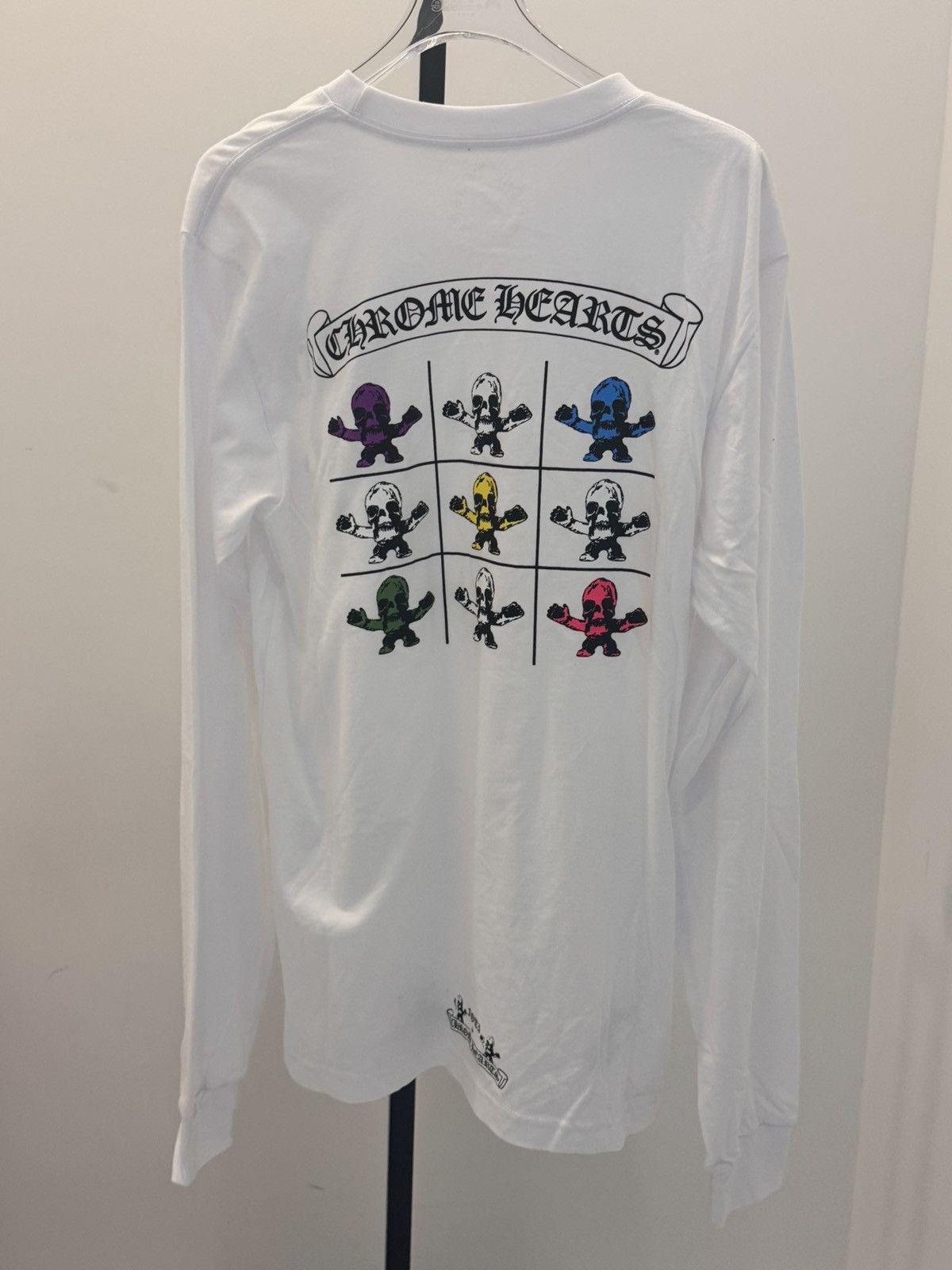 Chrome Hearts Chrome Hearts Multi-Color Skull Graphic Long sleeve T-Shirt Size US M / EU 48-50 / 2 - 2 Thumbnail
