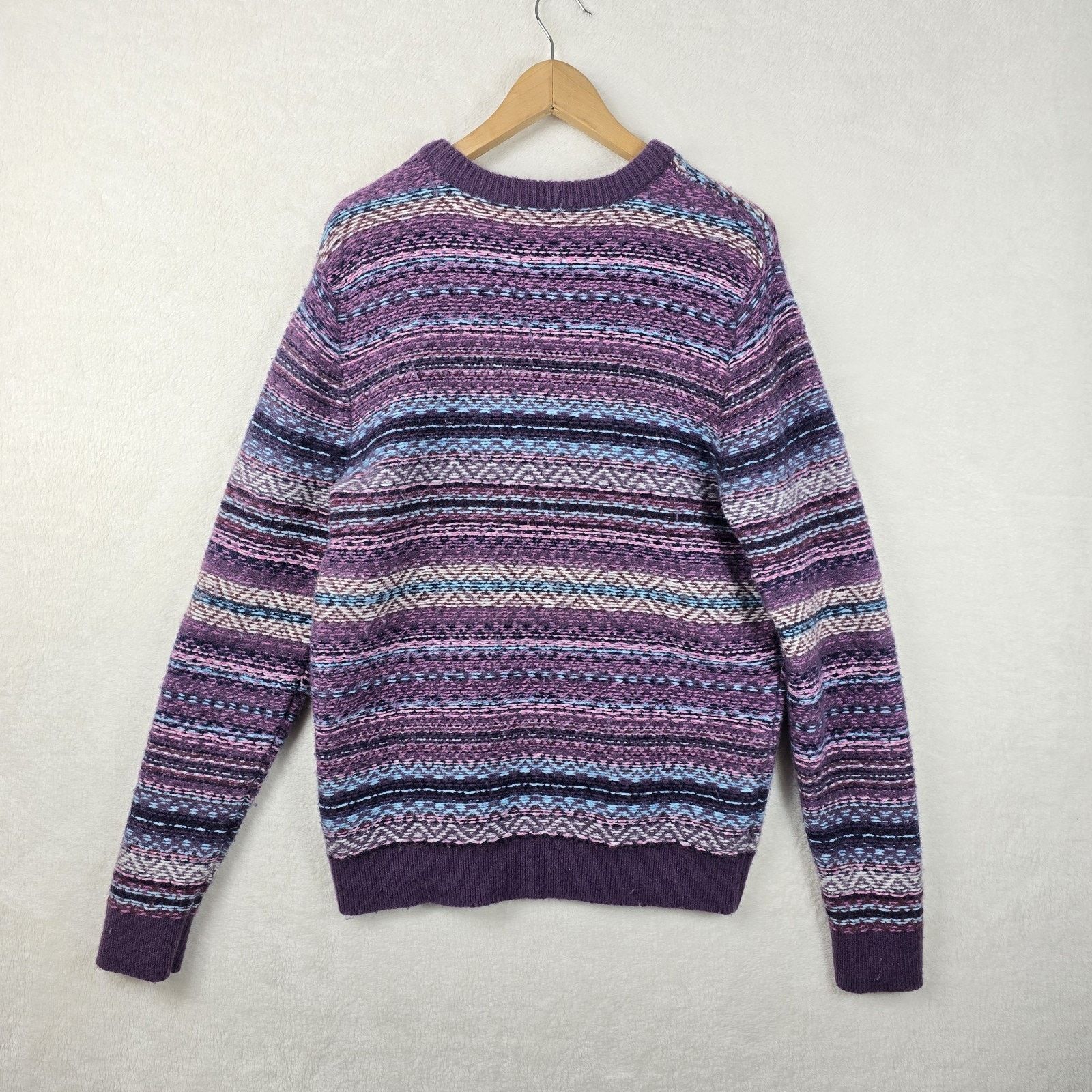 Abercrombie & Fitch Abercrombie & Fitch Y2K Vintage Merino Wool Blend Sweatshirt Size L / US 10 / IT 46 - 6 Thumbnail