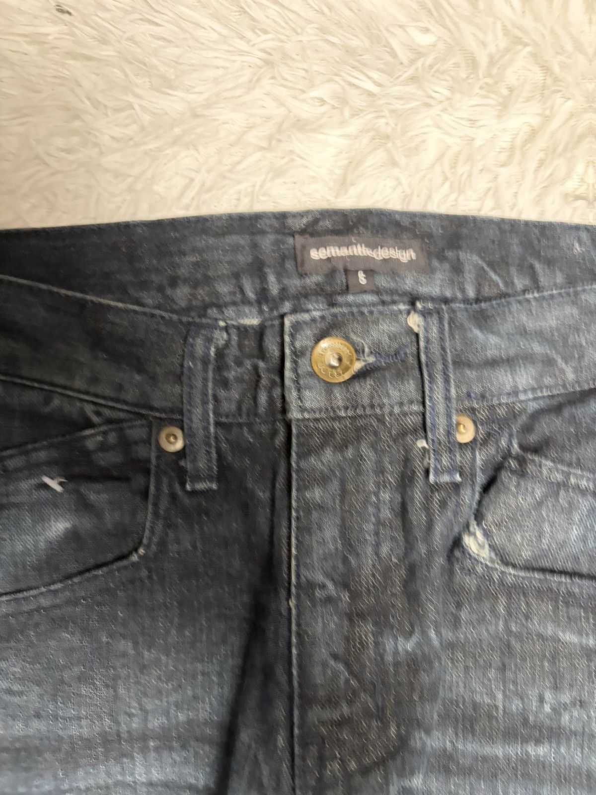 Japanese Brand Rare Semantic Design whisker tornado jeans Size US 30 / EU 46 - 3 Thumbnail