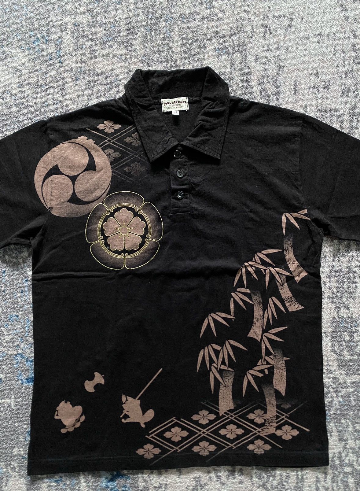 Vintage Japanes Poms Brothers in Black, Men's (Size Xl) — image 3 of 6