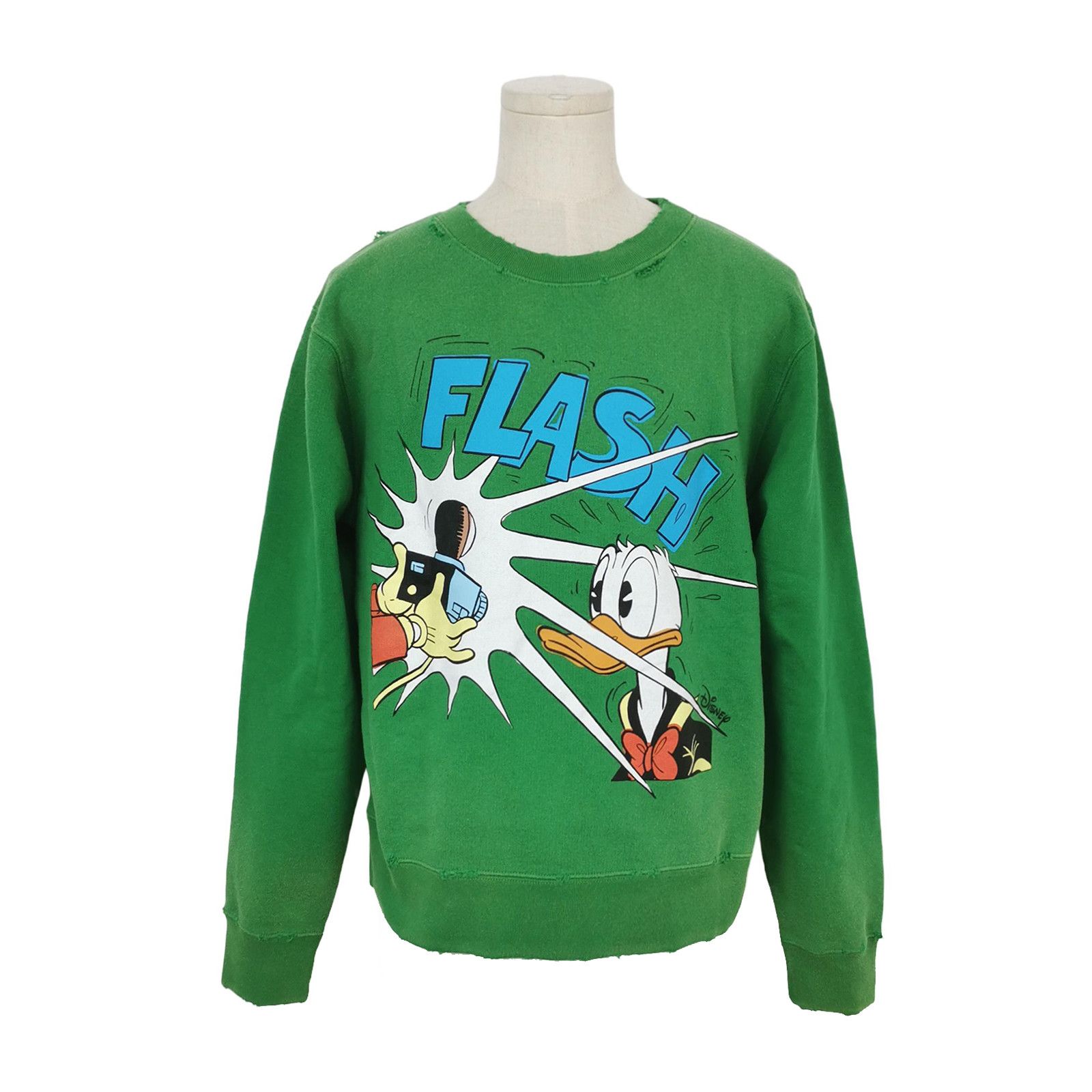 Gucci Gucci x Disney Donald Duck Flash Sweatshirt XS Size US XS / EU 42 / 0 - 1 Thumbnail