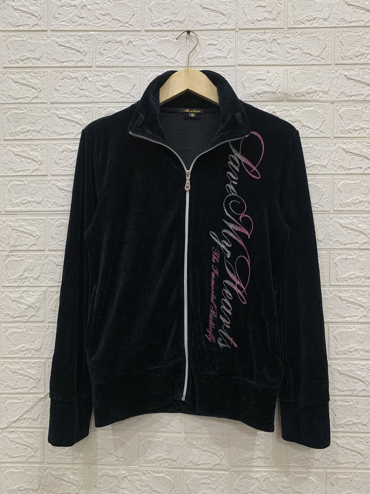 If Six Was Nine 2000s Macalester poem velvet tracktop japanese jacket Size US M / EU 48-50 / 2 - 1 Thumbnail