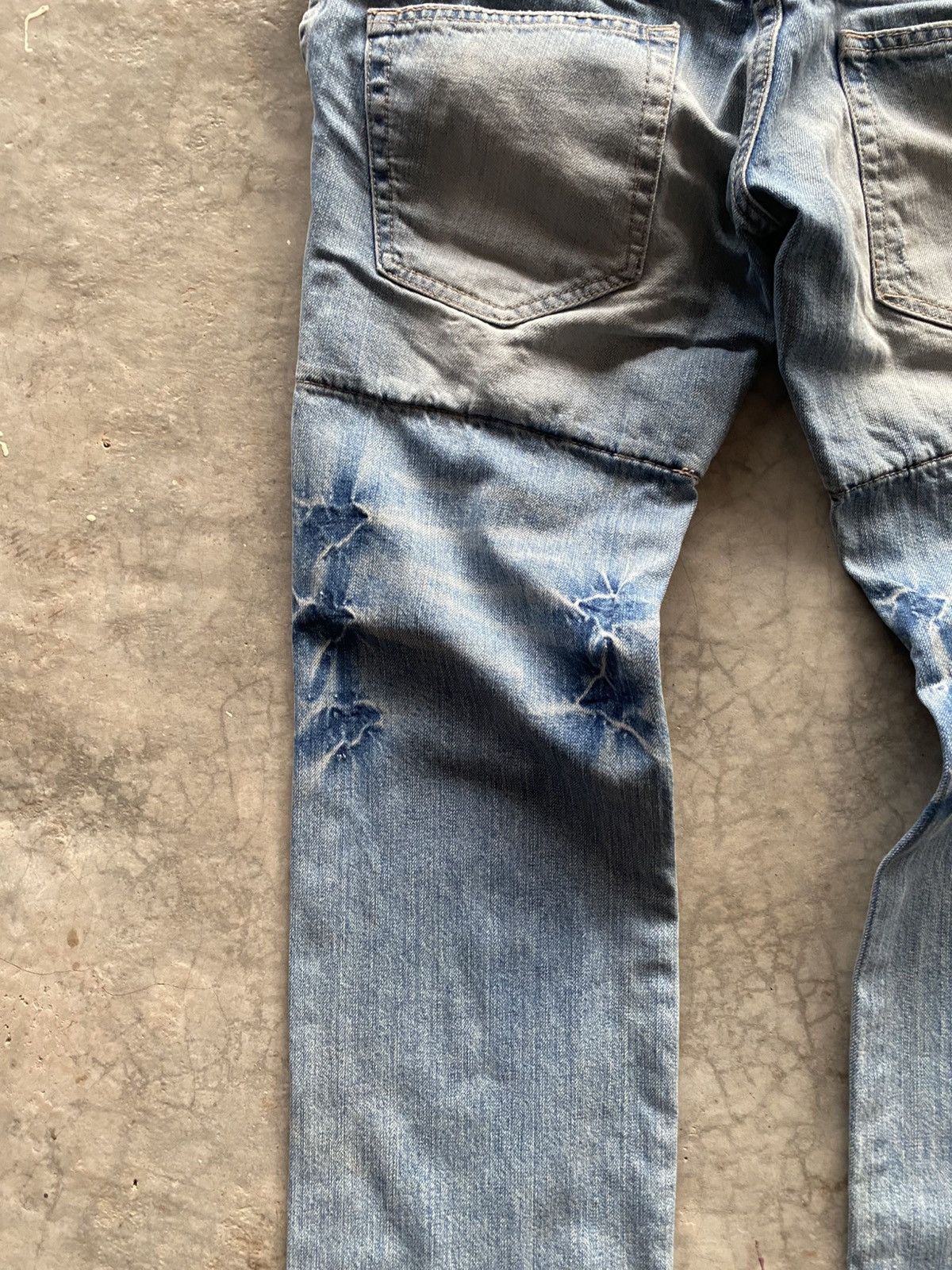 PPFM PPFM Double waist blue denim Size US 33 - 11 Thumbnail