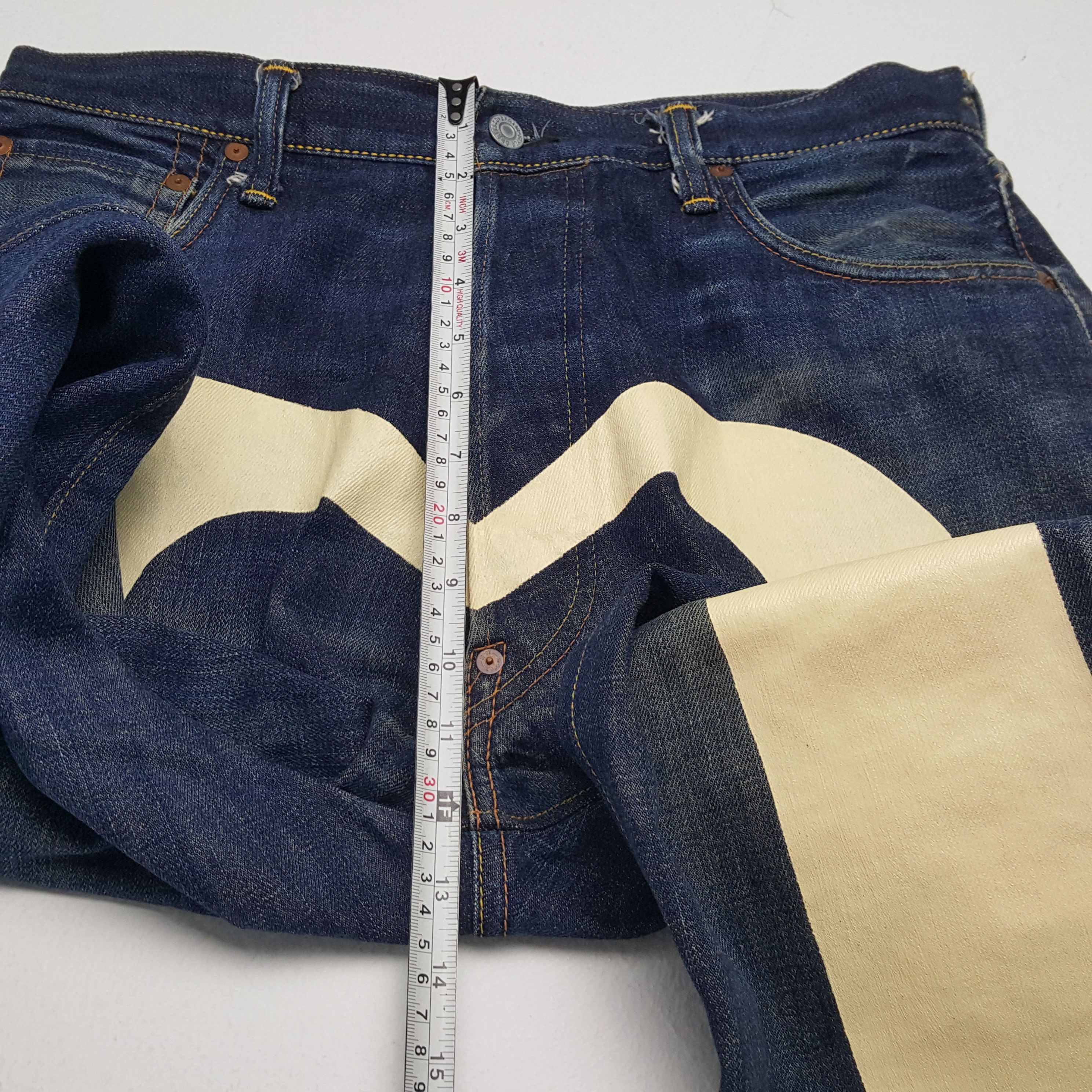Evisu × Japanese Brand × Vintage Vintage EVISU Japanese Brand Daicock Custom Style Jeans Size US 32 / EU 48 - 8 Thumbnail