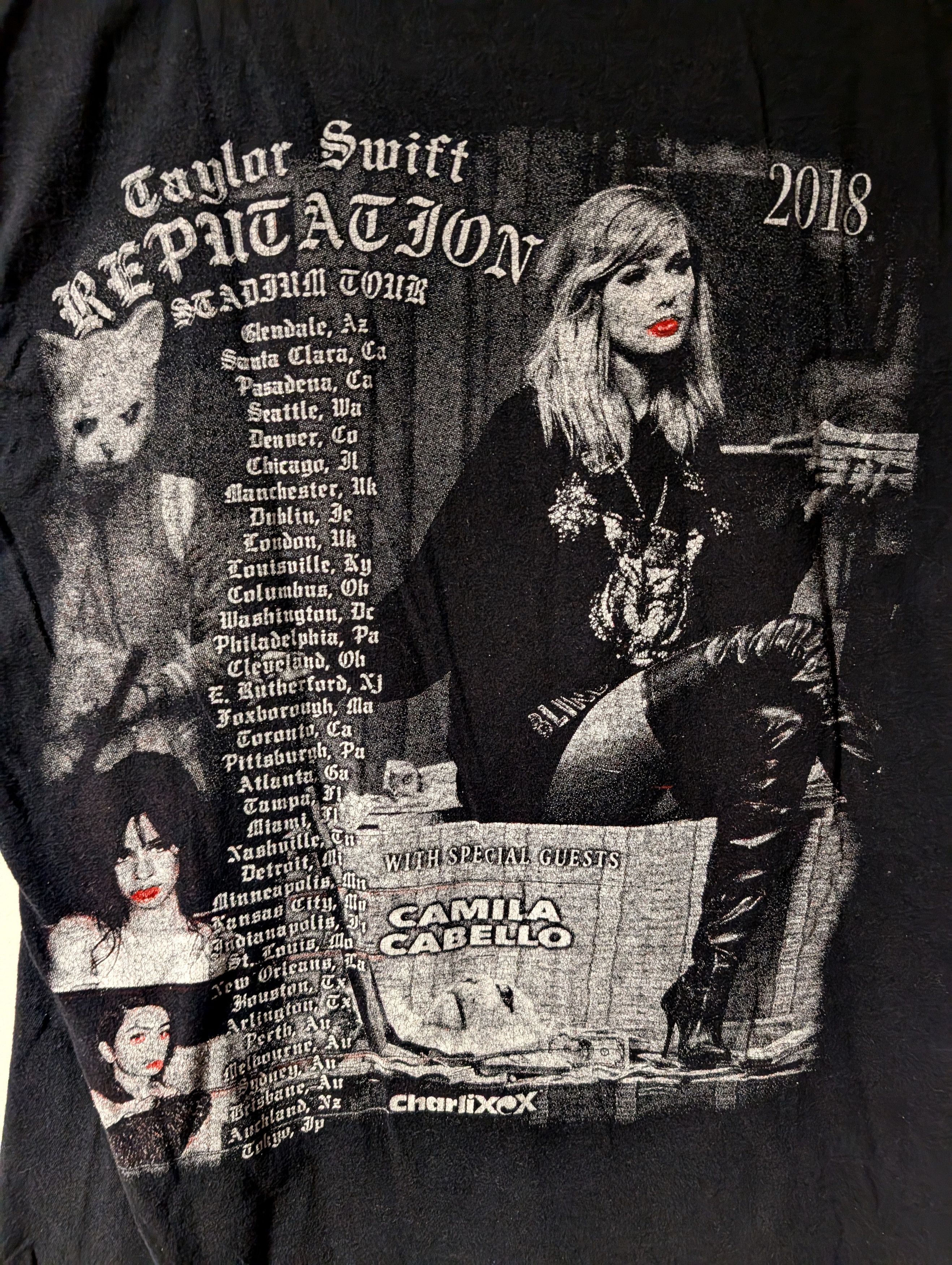 Band Tees Taylor Swift Reputation 2018 Stadium Tour Concert T-shirt Size US S / EU 44-46 / 1 - 6 Thumbnail