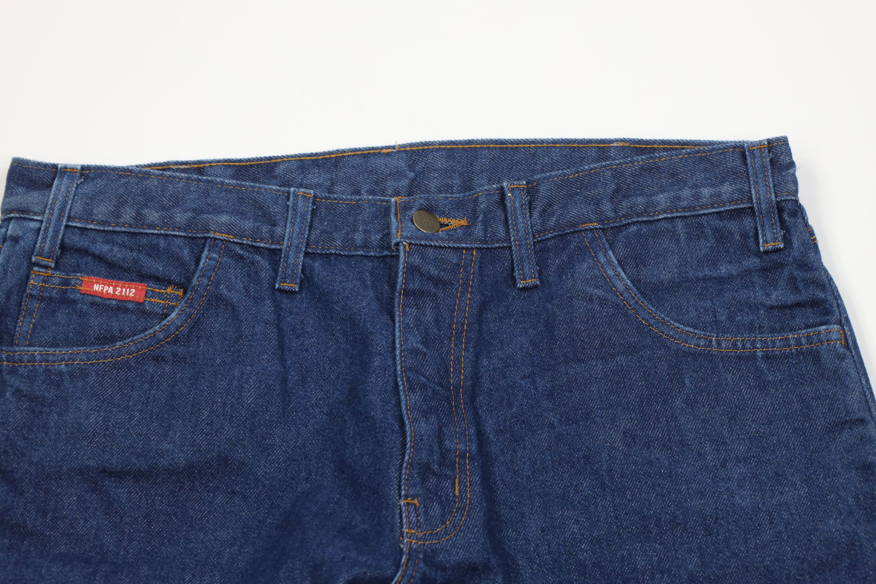 Vintage Big Bill FR Resistant Bootcut Denim Jeans Workwear Blue Size US 36 / EU 52 - 2 Thumbnail