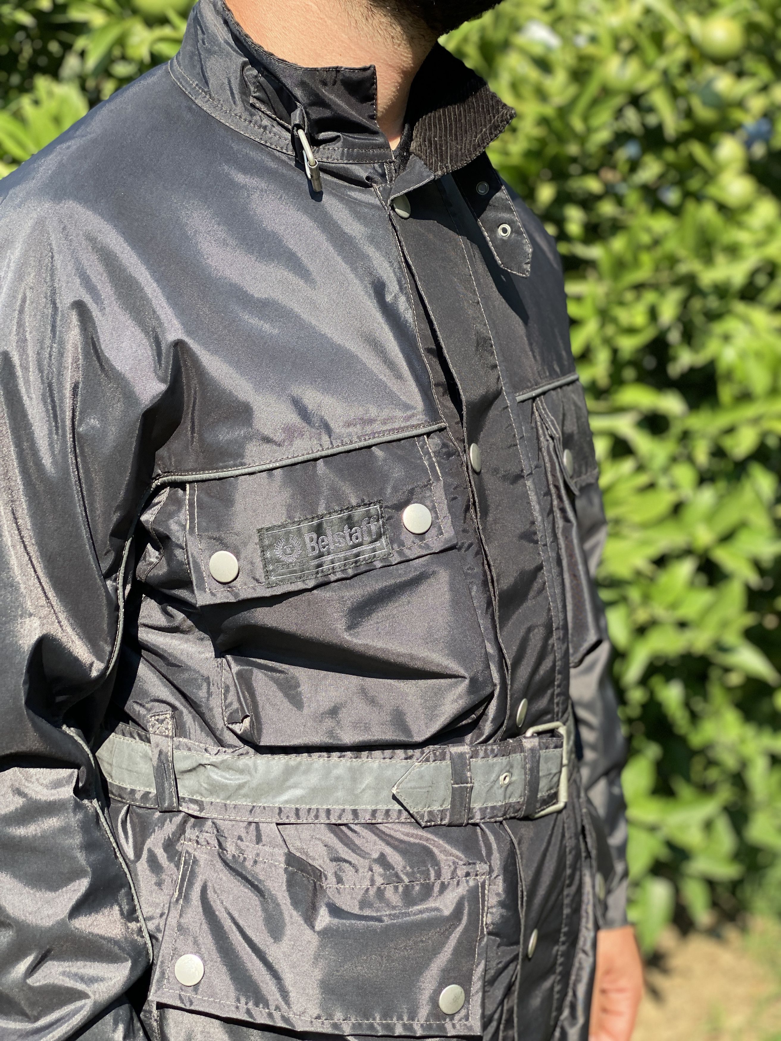 Belstaff Belstaff Metallic Motorcycle Biker Size M Double Jacke Size US M / EU 48-50 / 2 - 9 Thumbnail