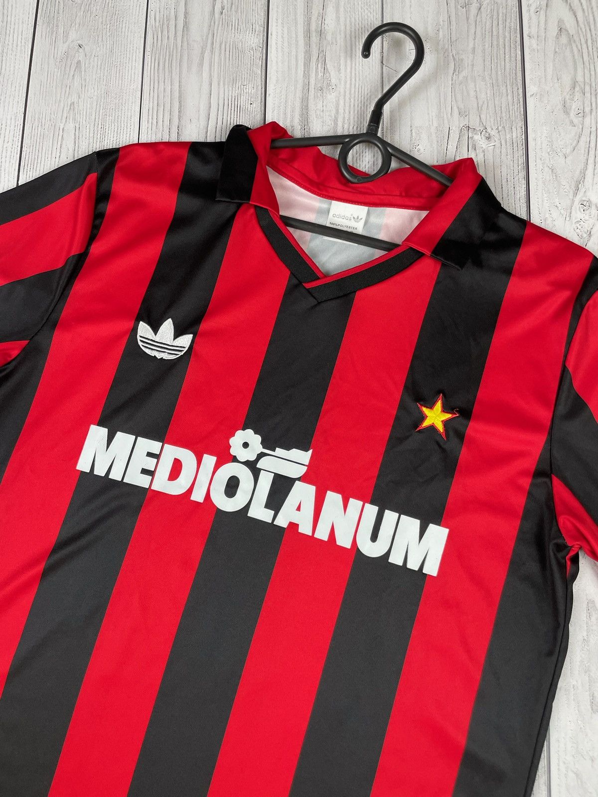 Vintage Vintage retro tee AC Milan size M 10 Gullit Size US M / EU 48-50 / 2 - 3 Thumbnail