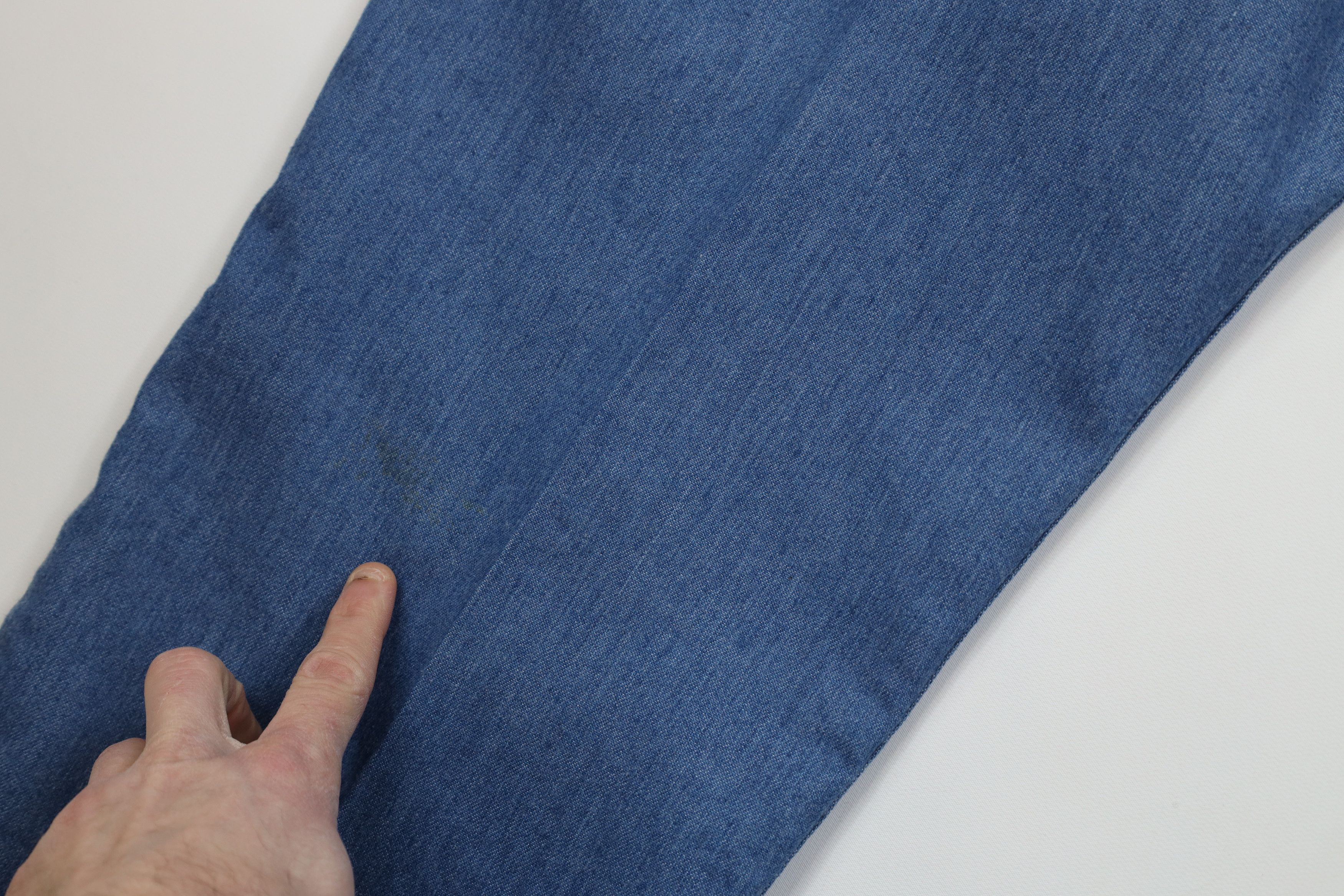 Vintage Vintage 90s Streetwear Flared Wide Leg Denim Jeans Blue Size US 42 / EU 58 - 16 Thumbnail