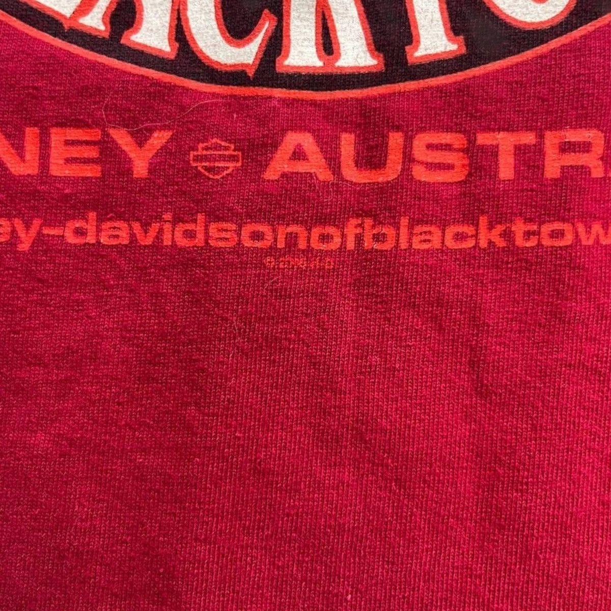 Harley Davidson × Vintage 2011 Harley Davidson of Blacktown Australia Tee T shirt Size US XL / EU 56 / 4 - 5 Thumbnail
