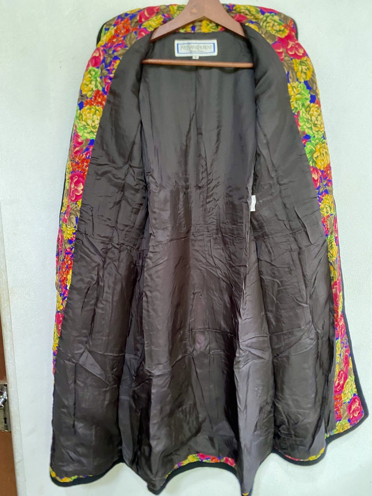 Yves Saint Laurent Yves Saint Laurent Diffusion Femmes Long Jacket Size M / US 6-8 / IT 42-44 - 9 Thumbnail