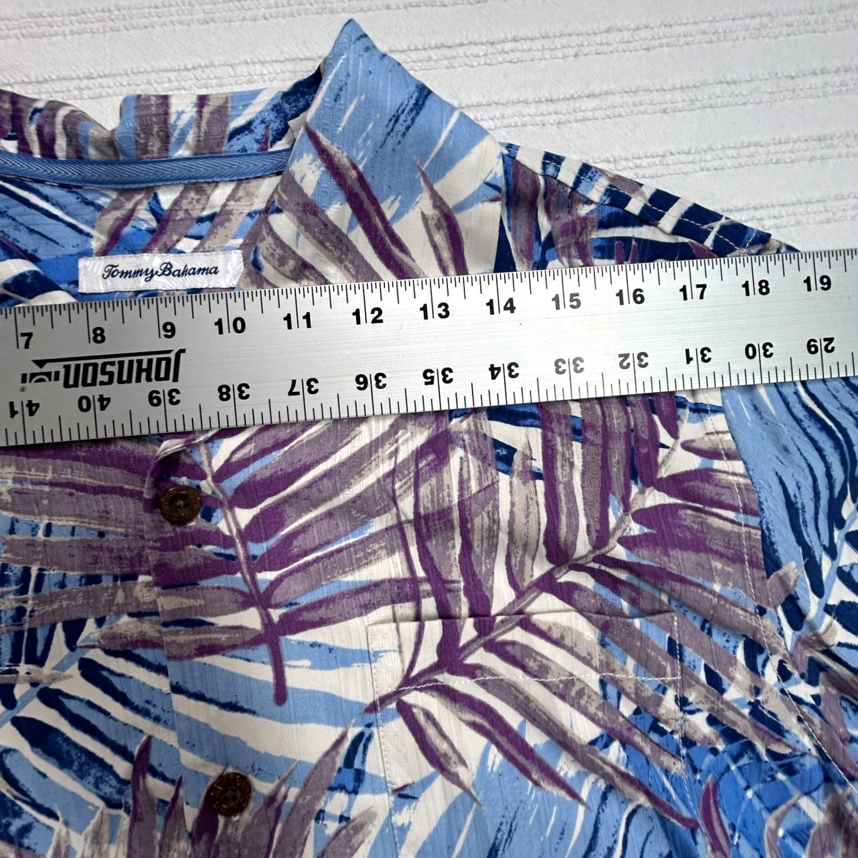 Tommy Bahama Tommy Bahama Mens Silk Blend Hawaiian Camp Shirt Medium Short Sleeve Multicolor Size US M / EU 48-50 / 2 - 5 Thumbnail