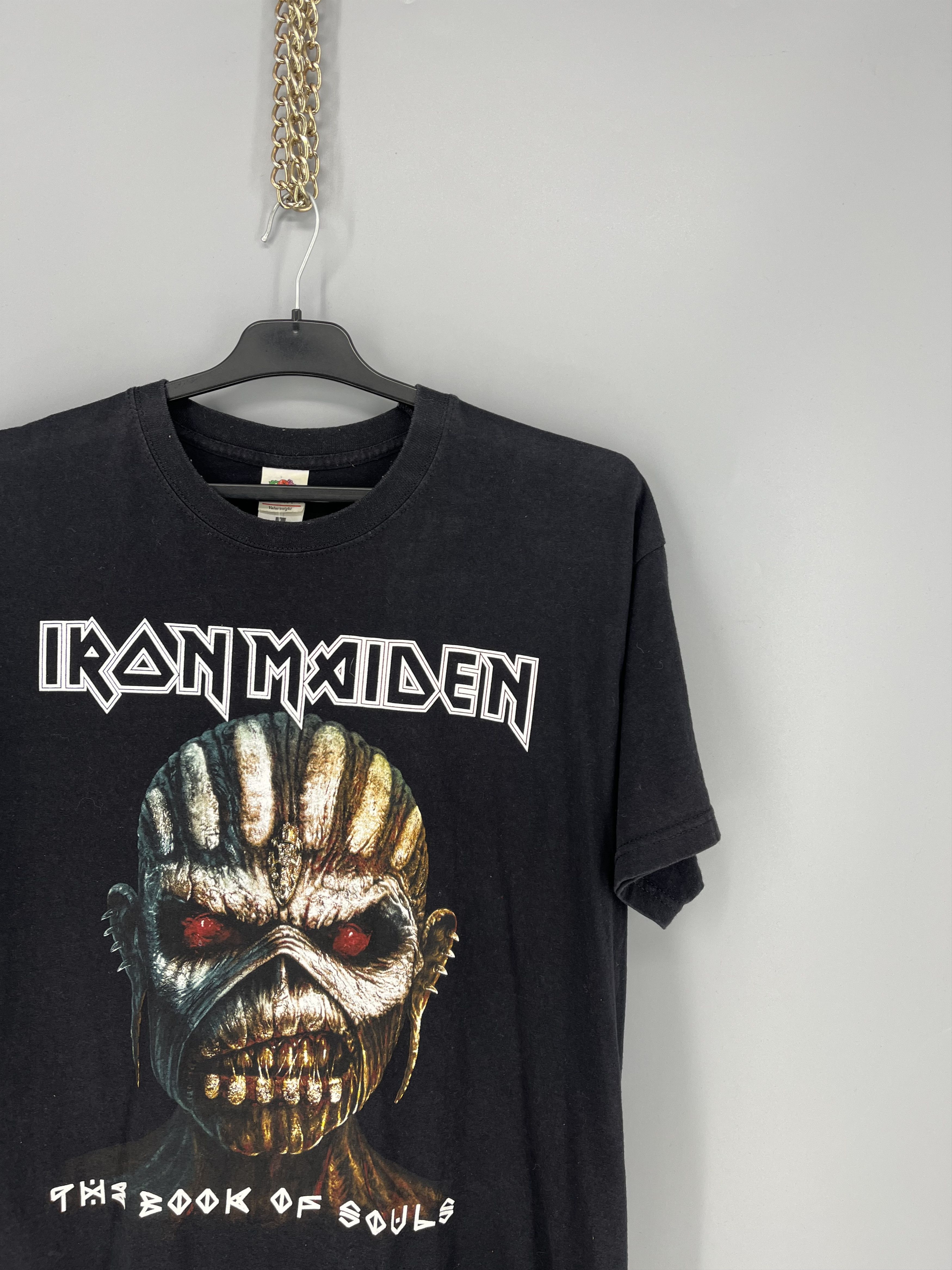 Iron Maiden Vintage Iron Maiden “the book of soul” rock band tee 2017 Size US XL / EU 56 / 4 - 5 Thumbnail