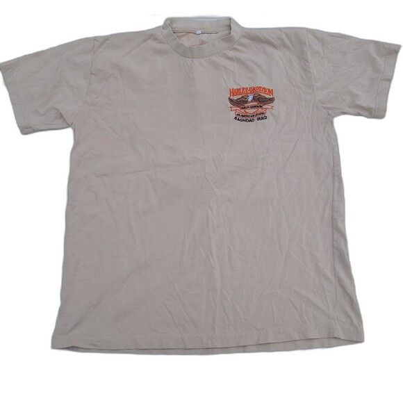 Harley Davidson Vtg Harley Davidson Iraq Baghdad T shirt Size US M / EU 48-50 / 2 - 2 Thumbnail