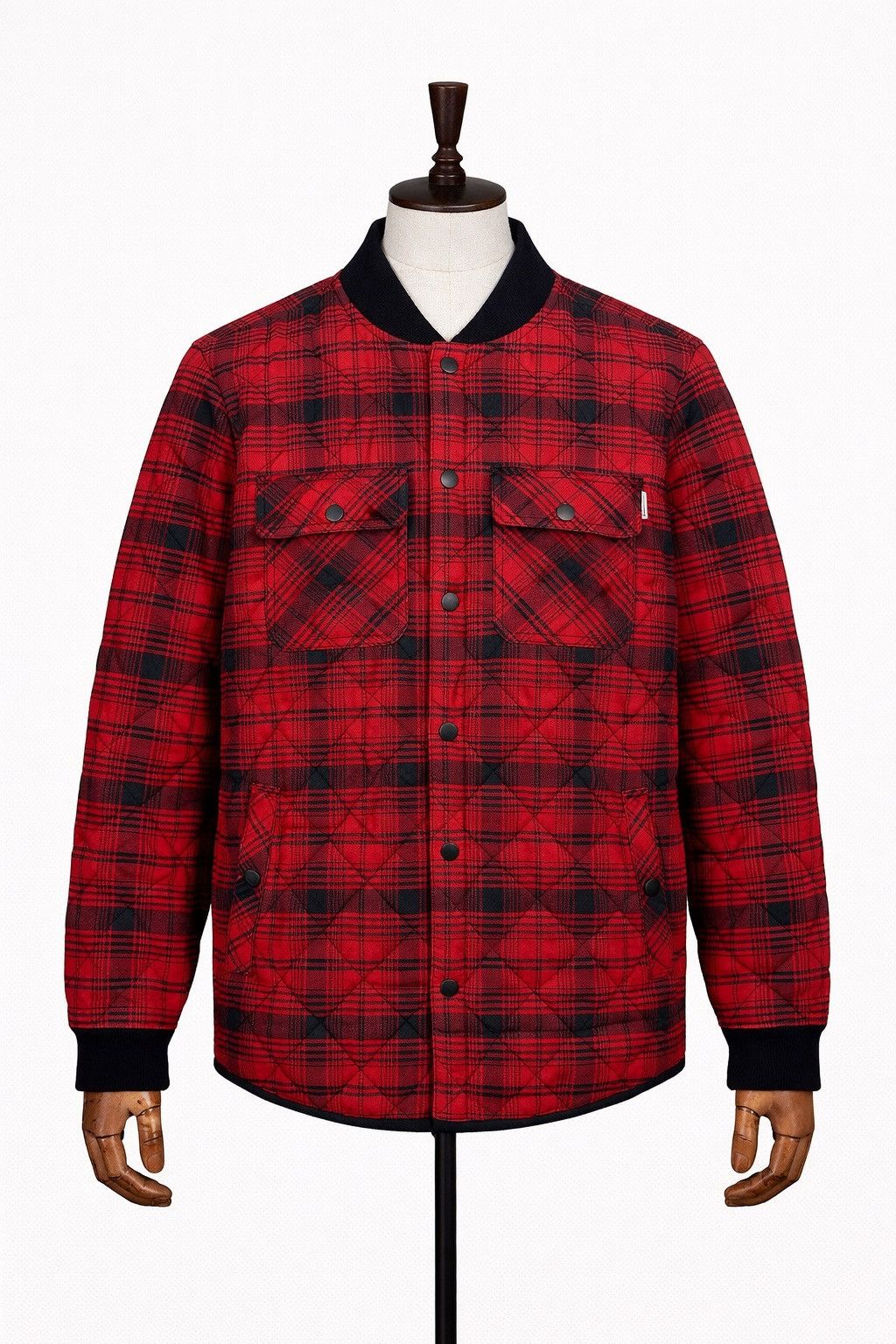 Carhartt Men`s Carhartt L/S Davis Shirts Jac Bomber Jacket Size M Size US M / EU 48-50 / 2 - 2 Thumbnail