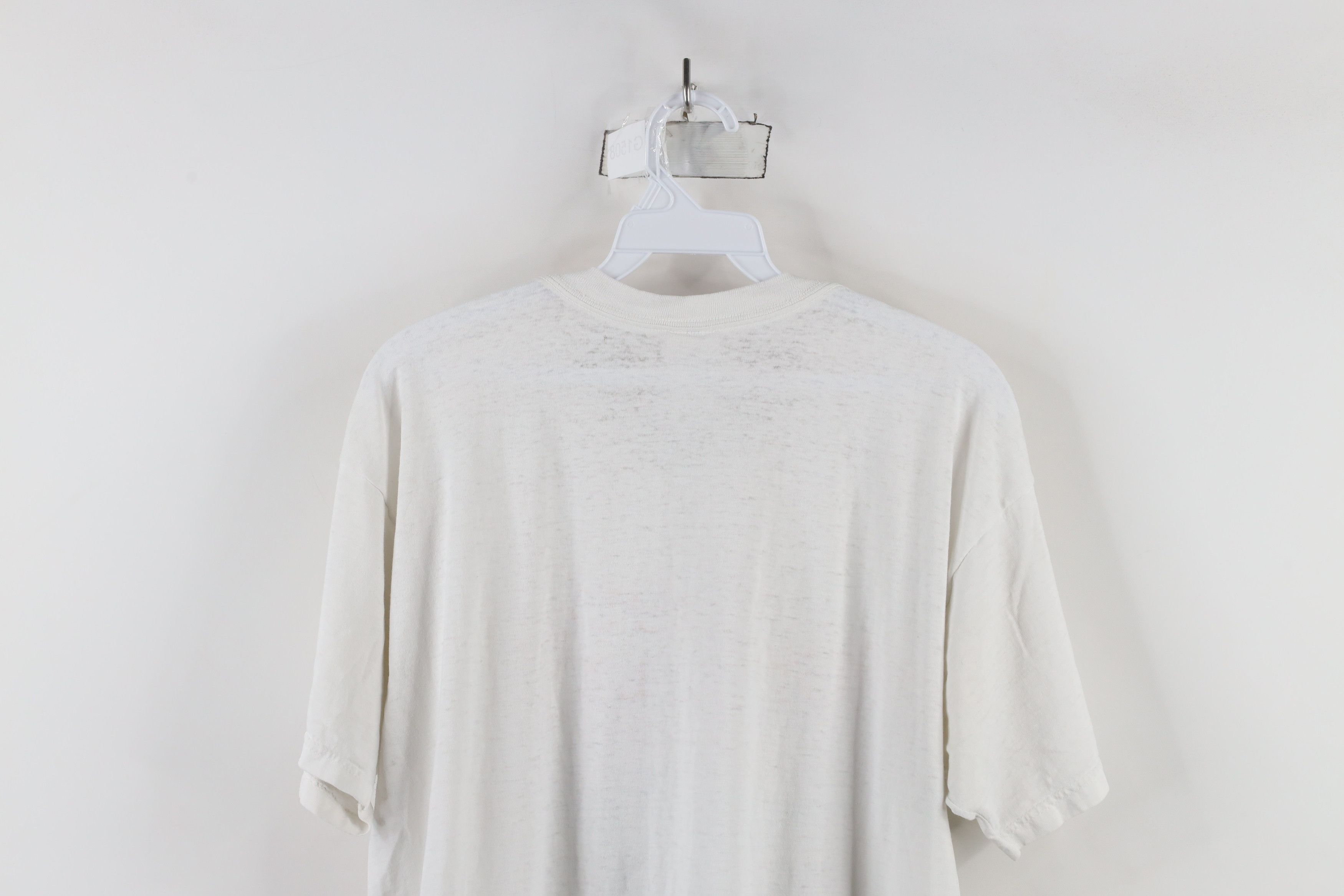 Vintage Vintage 90s Streetwear Christian Get Smart Thin T-Shirt Size US L / EU 52-54 / 3 - 11 Thumbnail